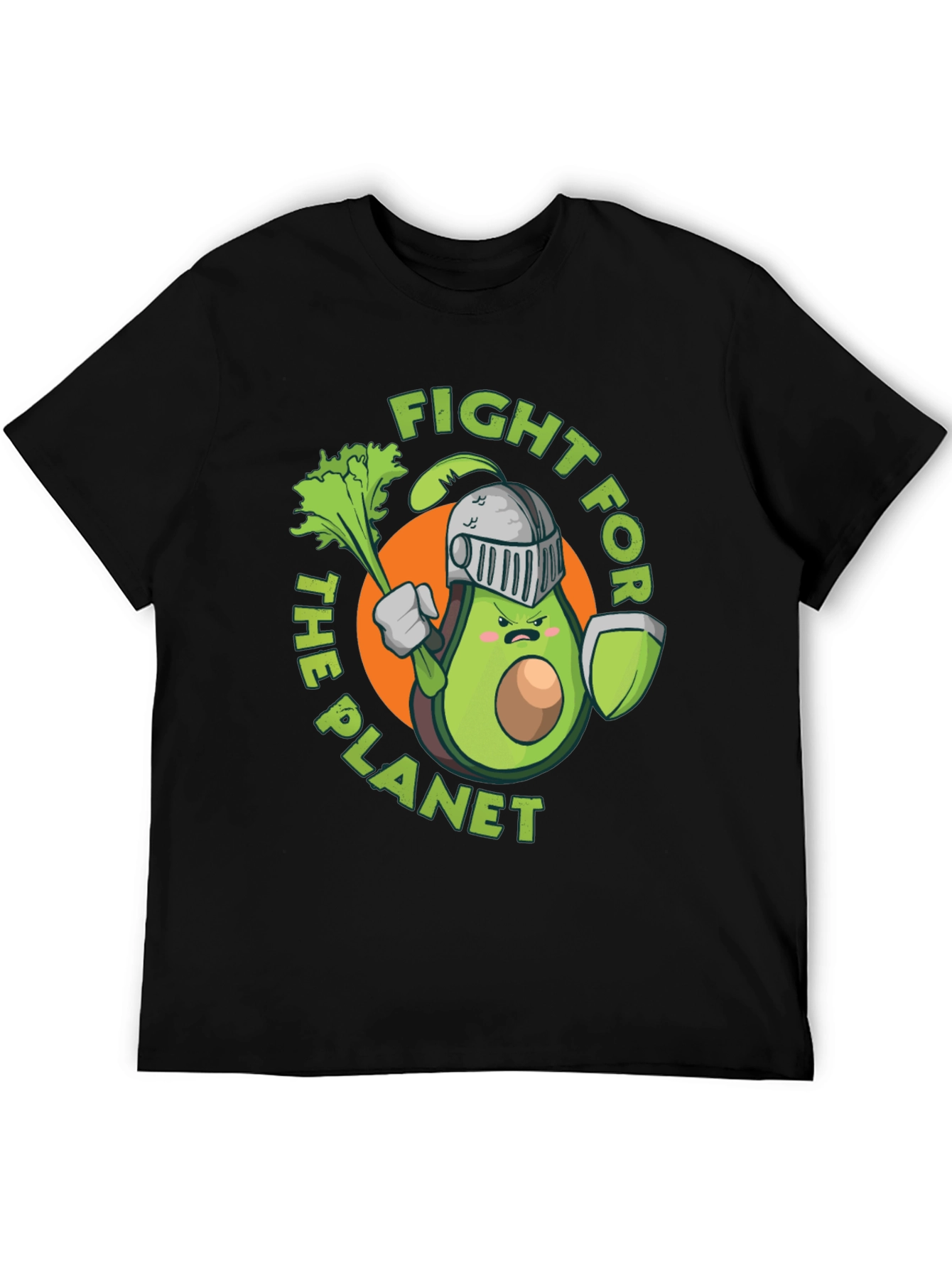 Fight for the Planet Avocado Knight Graphic Tee