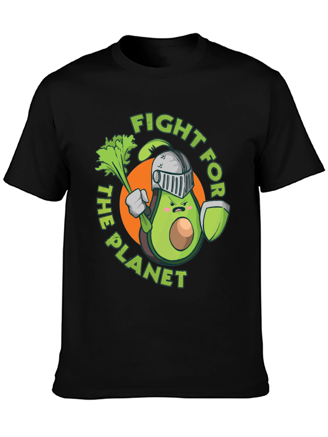 Fight for the Planet Avocado Knight Graphic Tee