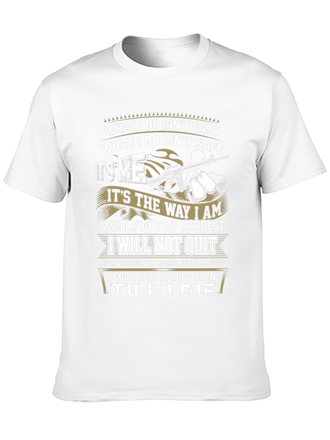 What I Do Isnt Easy Graphic Tee