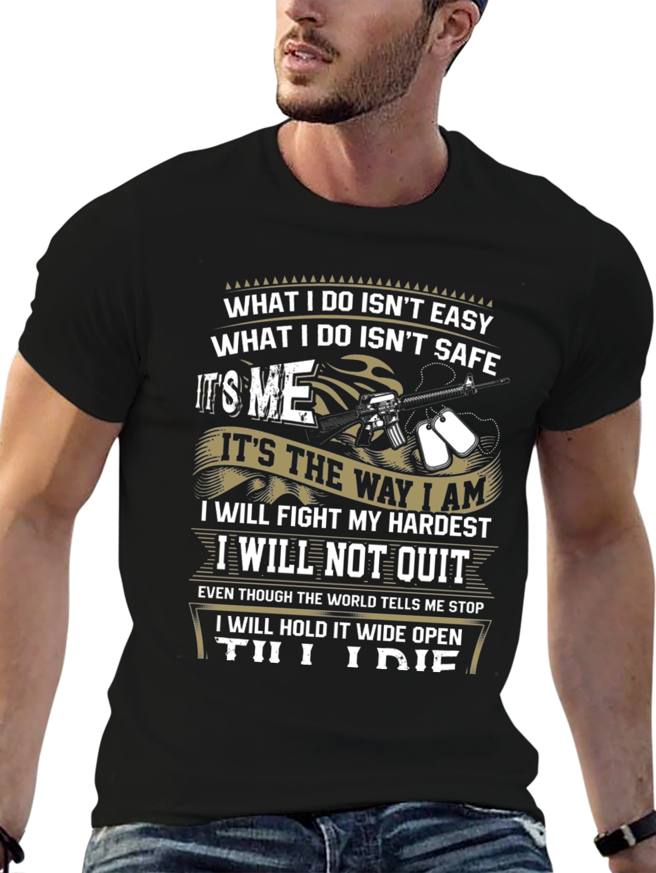 What I Do Isnt Easy Graphic Tee
