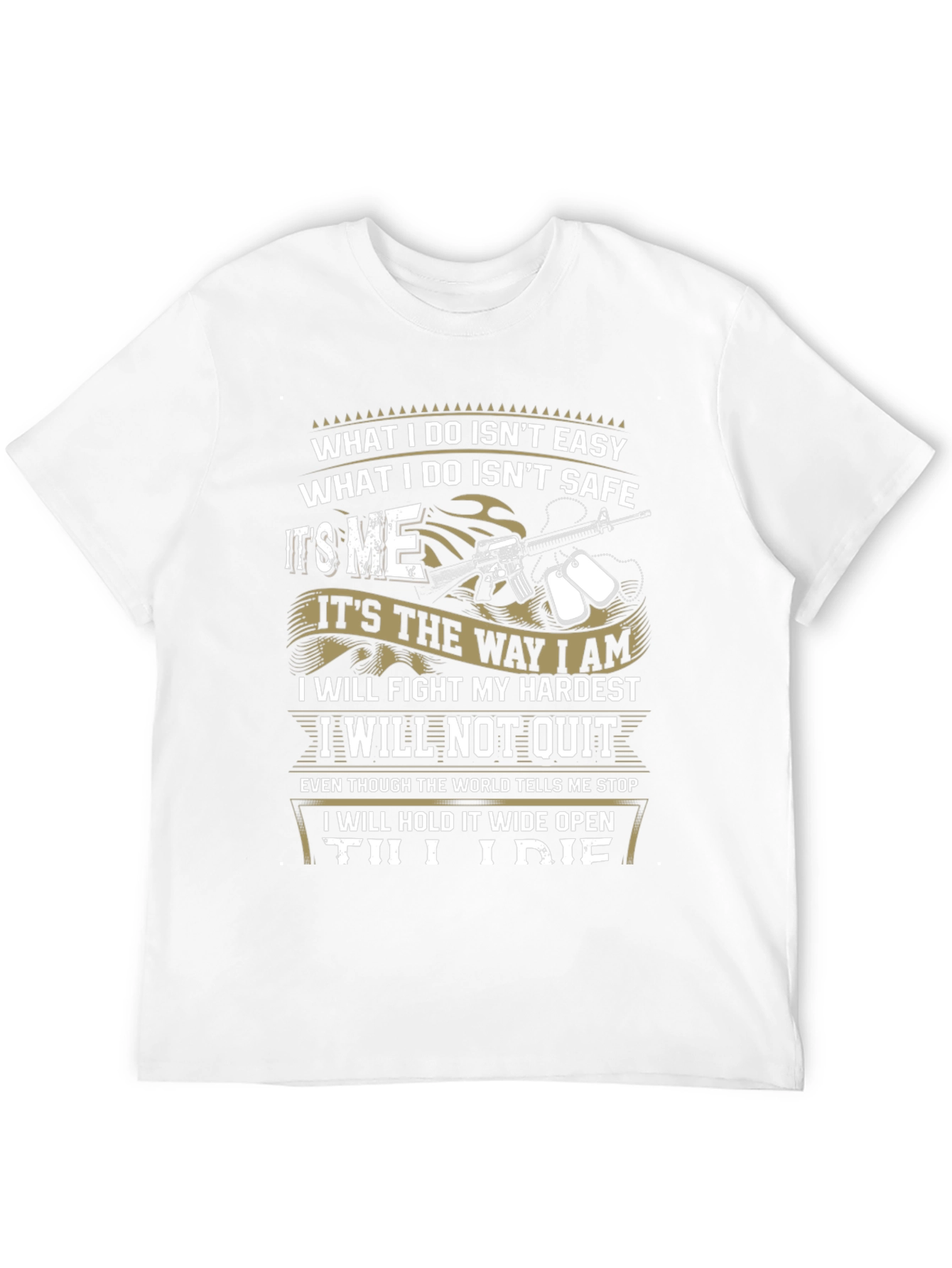 What I Do Isnt Easy Graphic Tee