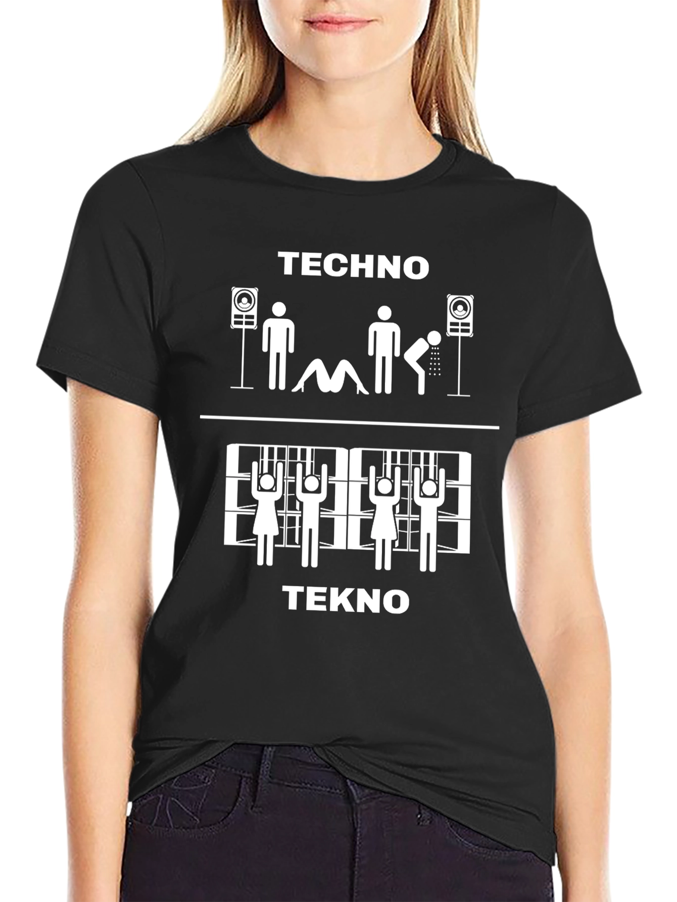 Techno Tekno T-Shirt - Funny Graphic Tee