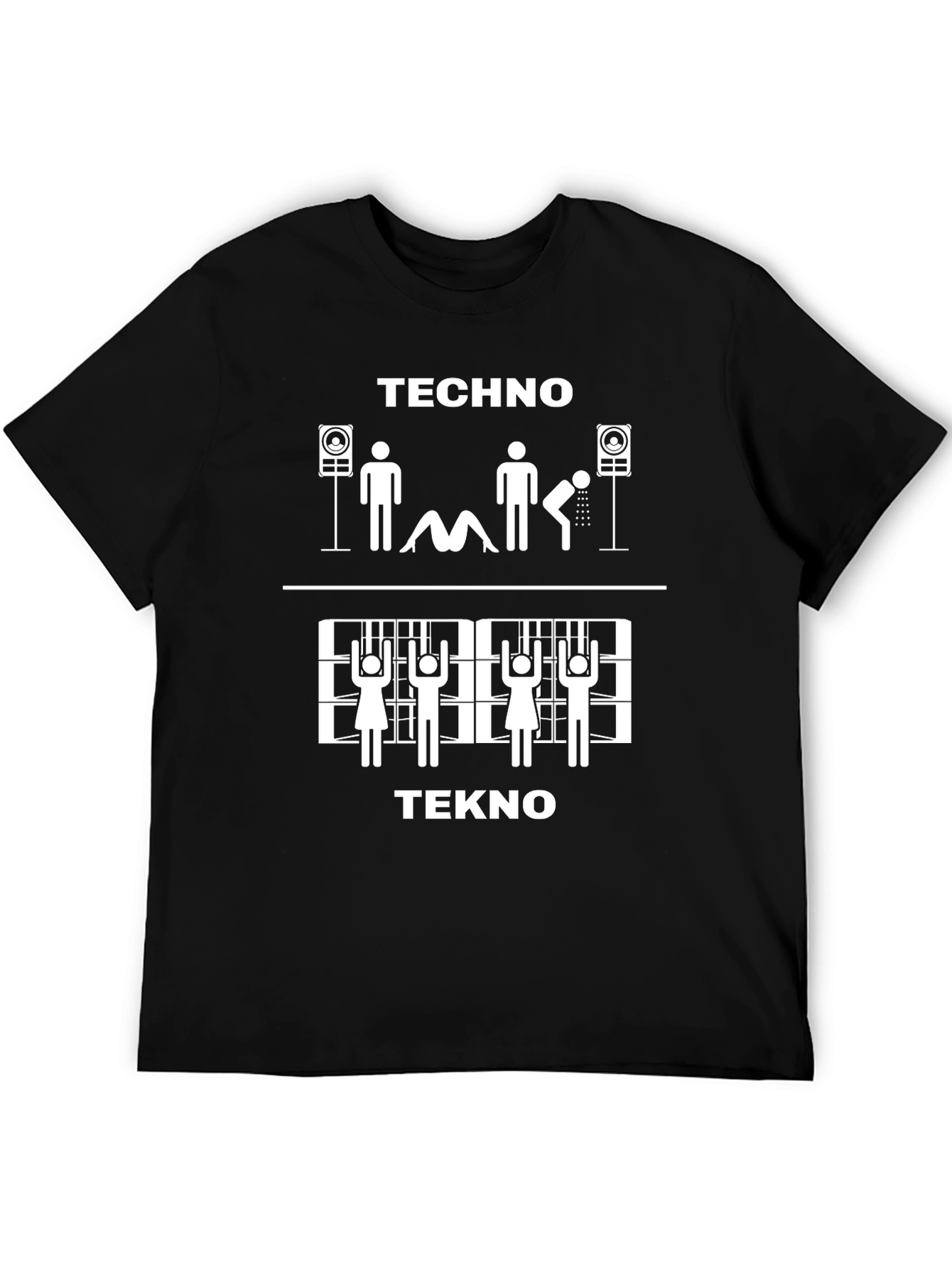 Techno Tekno T-Shirt - Funny Graphic Tee