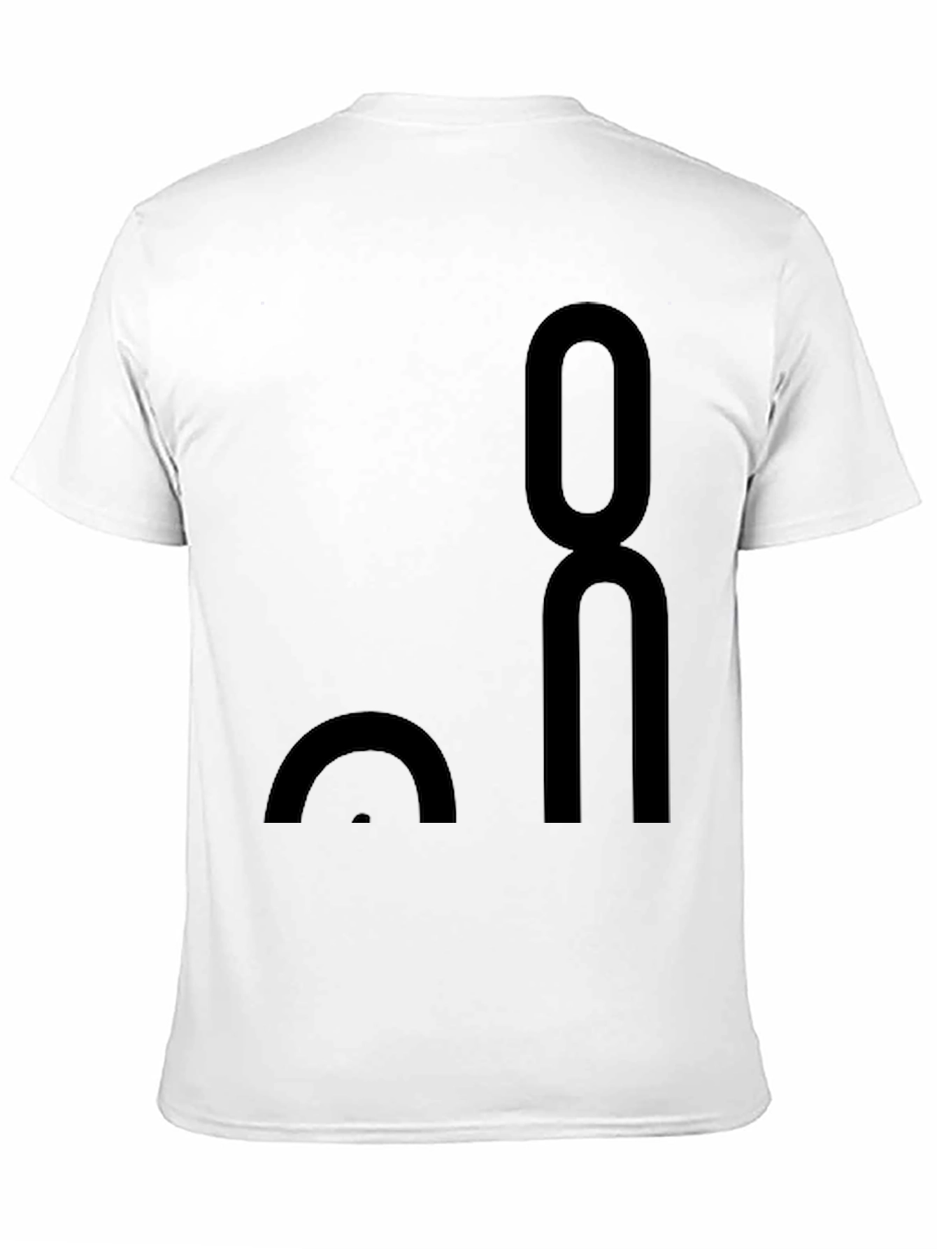 Modern Black Graphic Tee