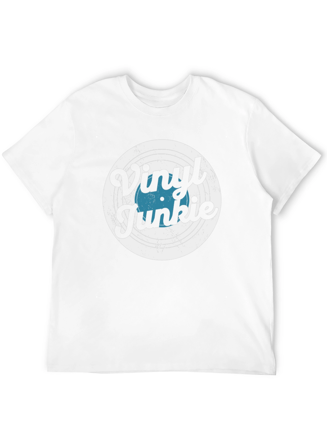 Vinyl Junkie T-Shirt - Music Lover Tee