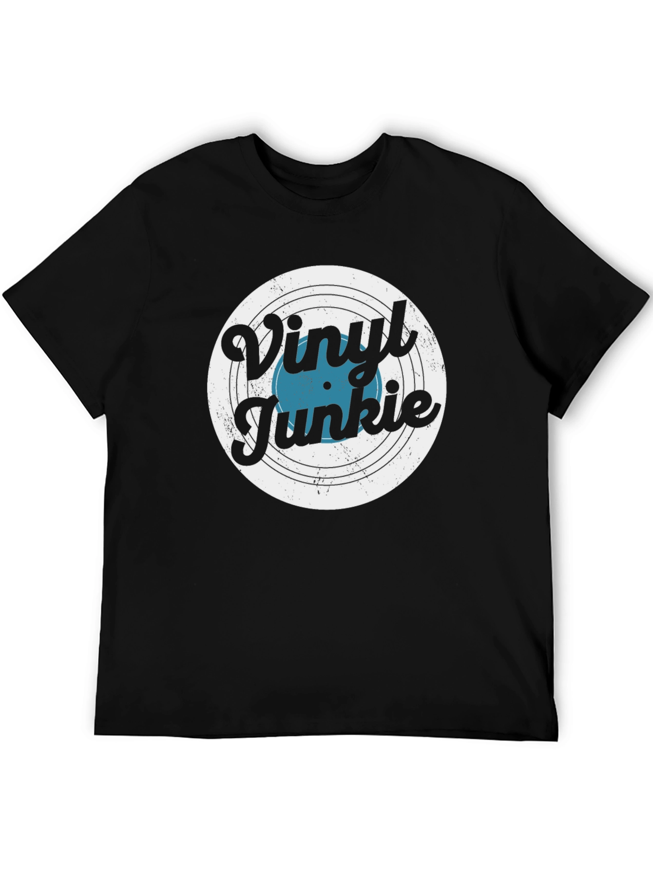Vinyl Junkie T-Shirt - Music Lover Tee
