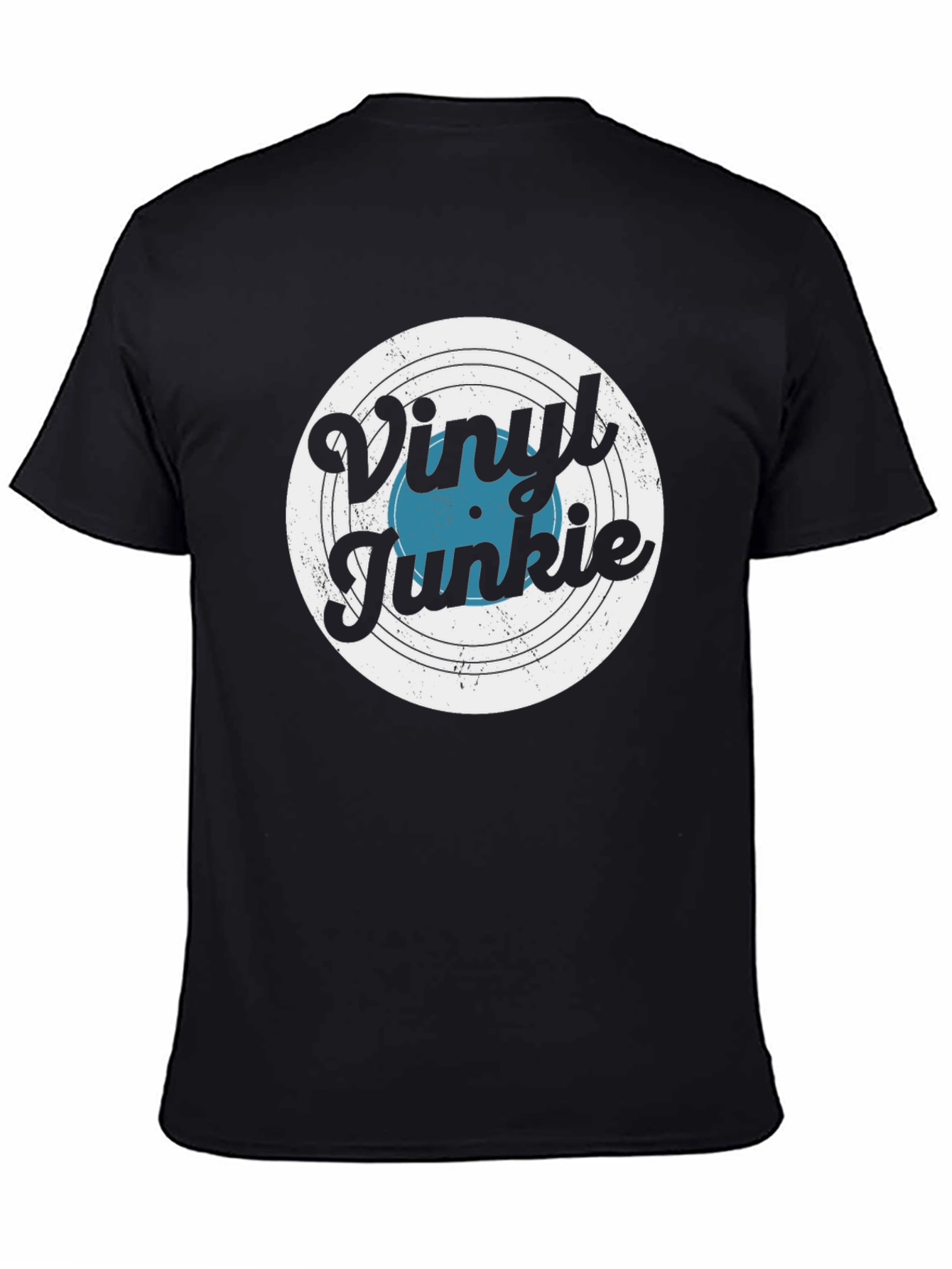 Vinyl Junkie T-Shirt - Music Lover Tee