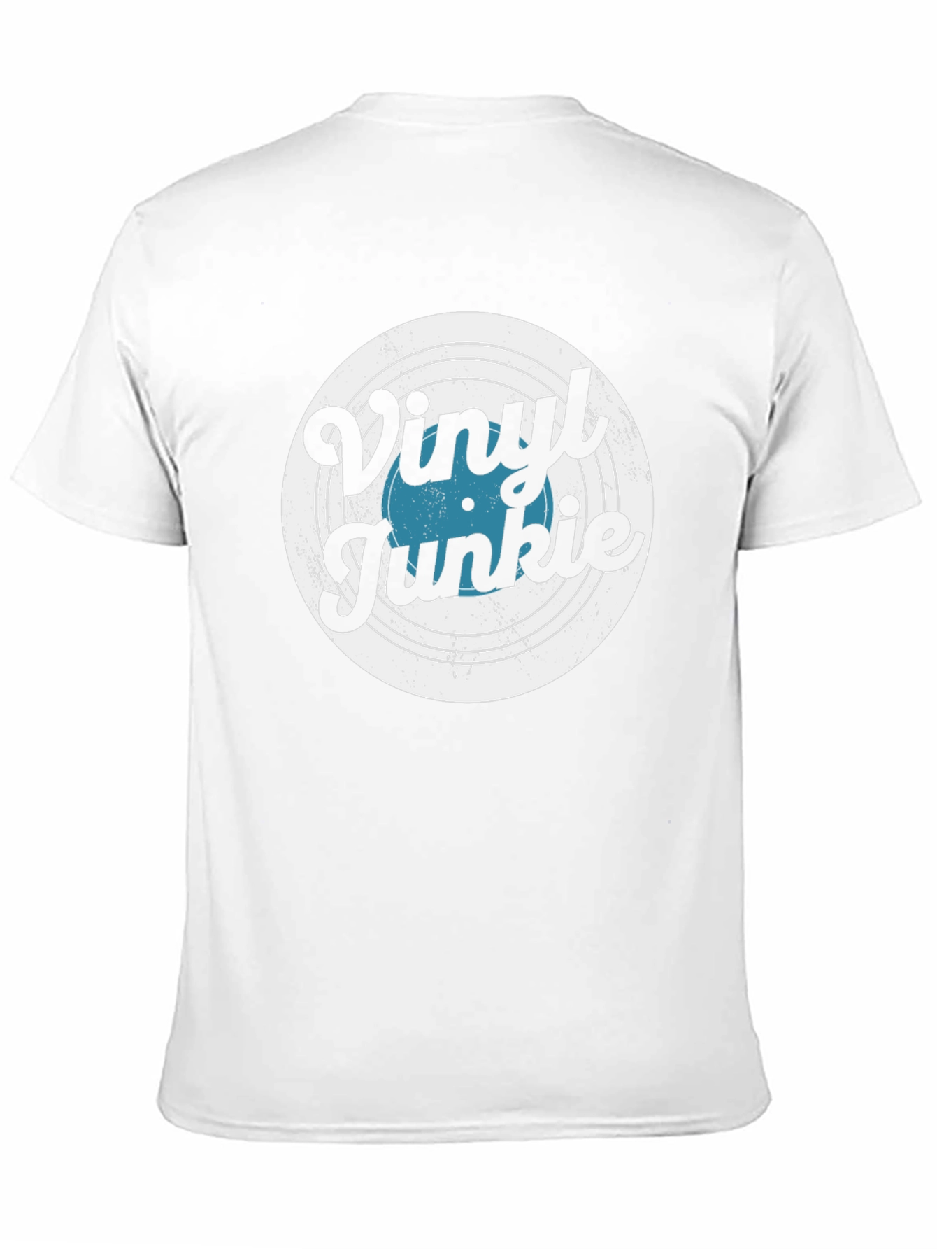 Vinyl Junkie T-Shirt - Music Lover Tee