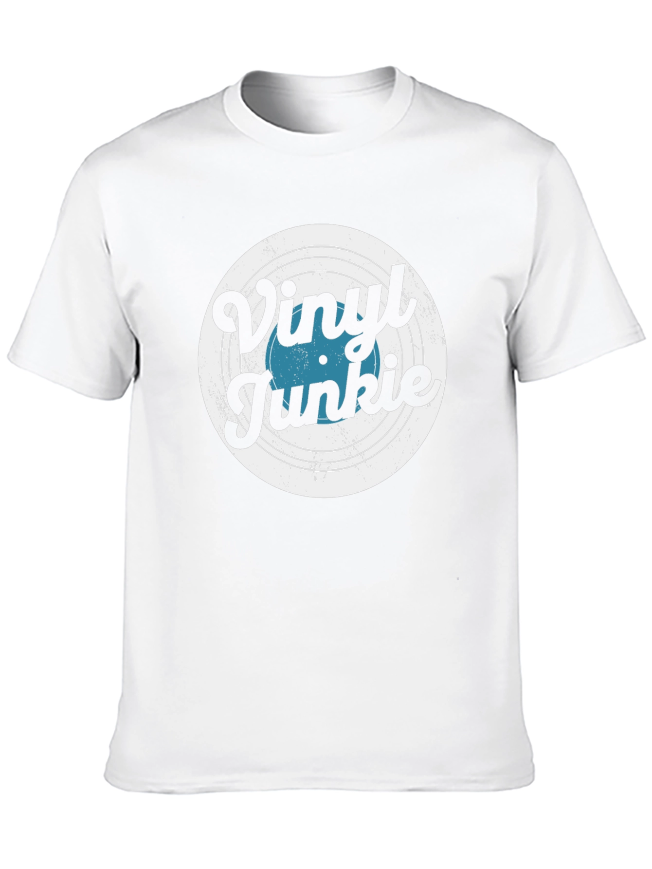Vinyl Junkie T-Shirt - Music Lover Tee