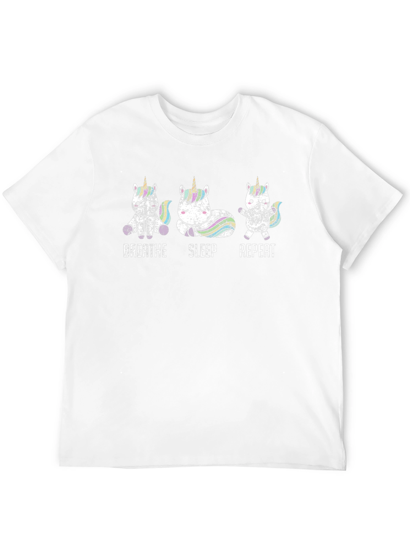 Breathe Sleep Repeat Unicorn T-Shirt