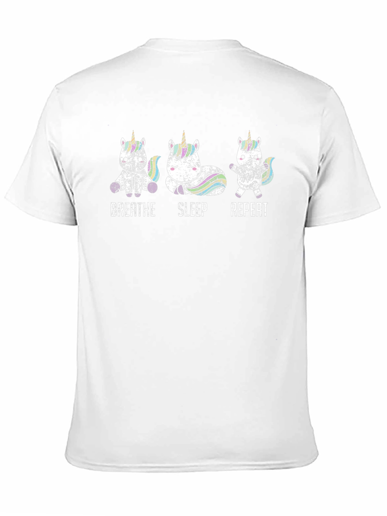 Breathe Sleep Repeat Unicorn T-Shirt