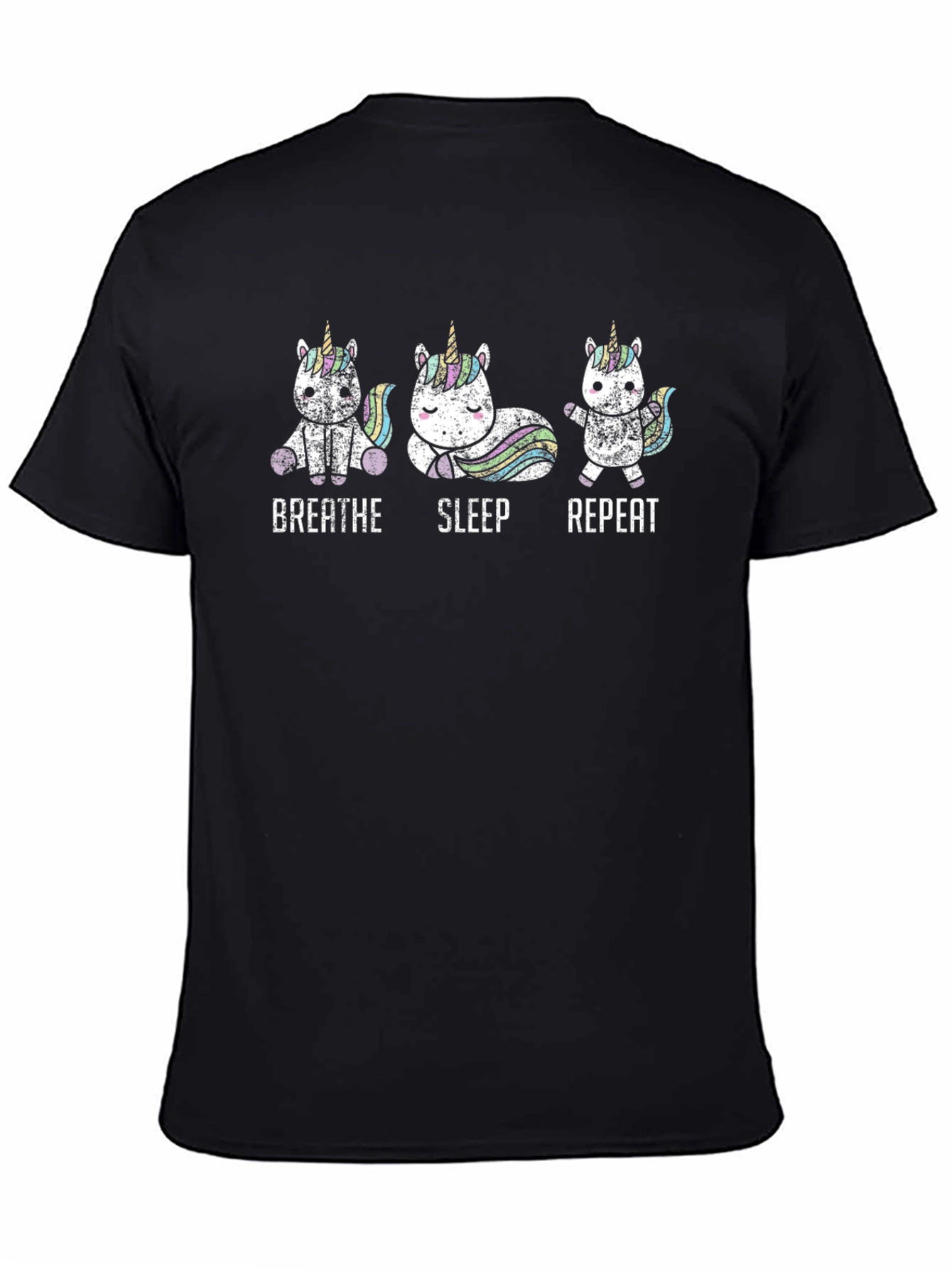 Breathe Sleep Repeat Unicorn T-Shirt