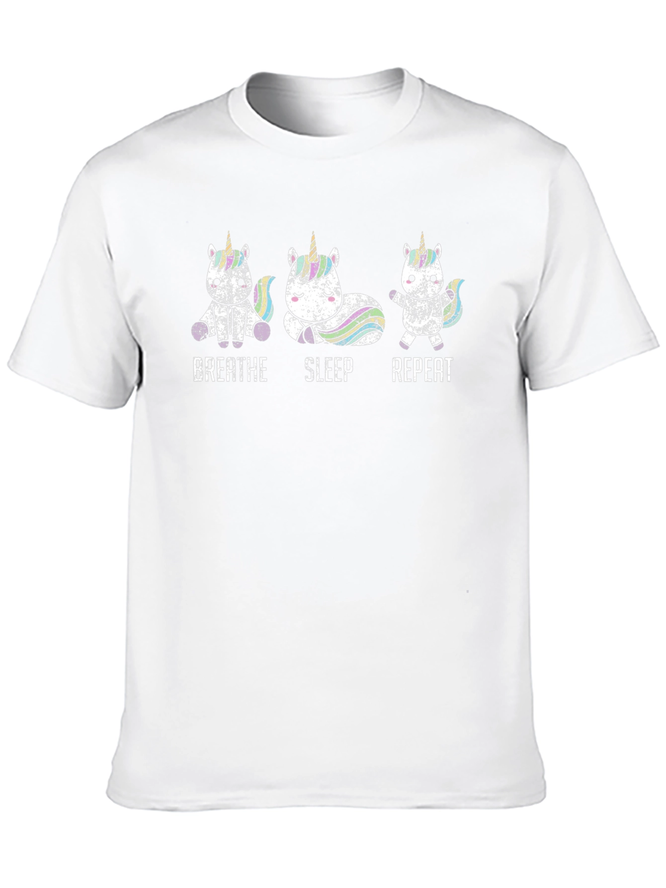 Breathe Sleep Repeat Unicorn T-Shirt