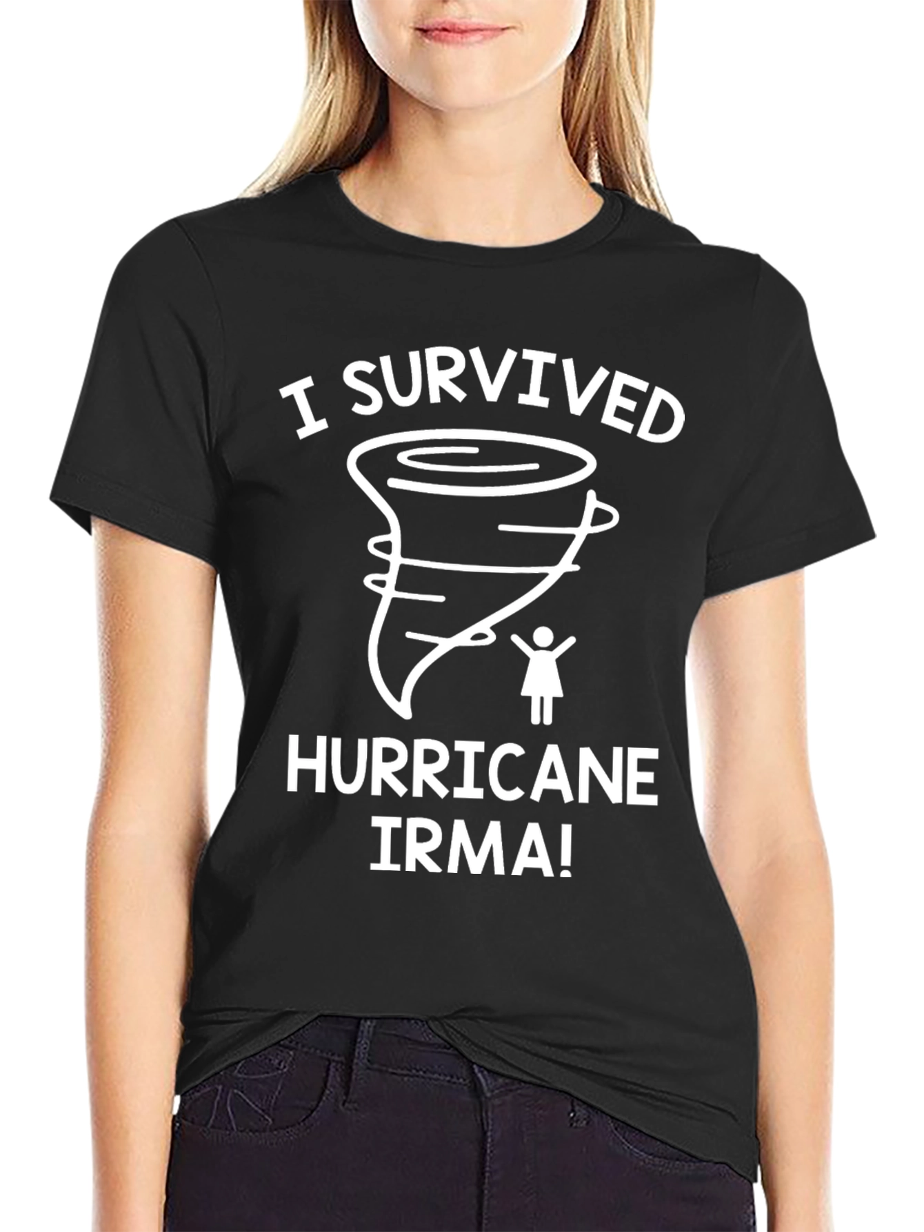 I Survived Hurricane Irma Graphic T-Shirt