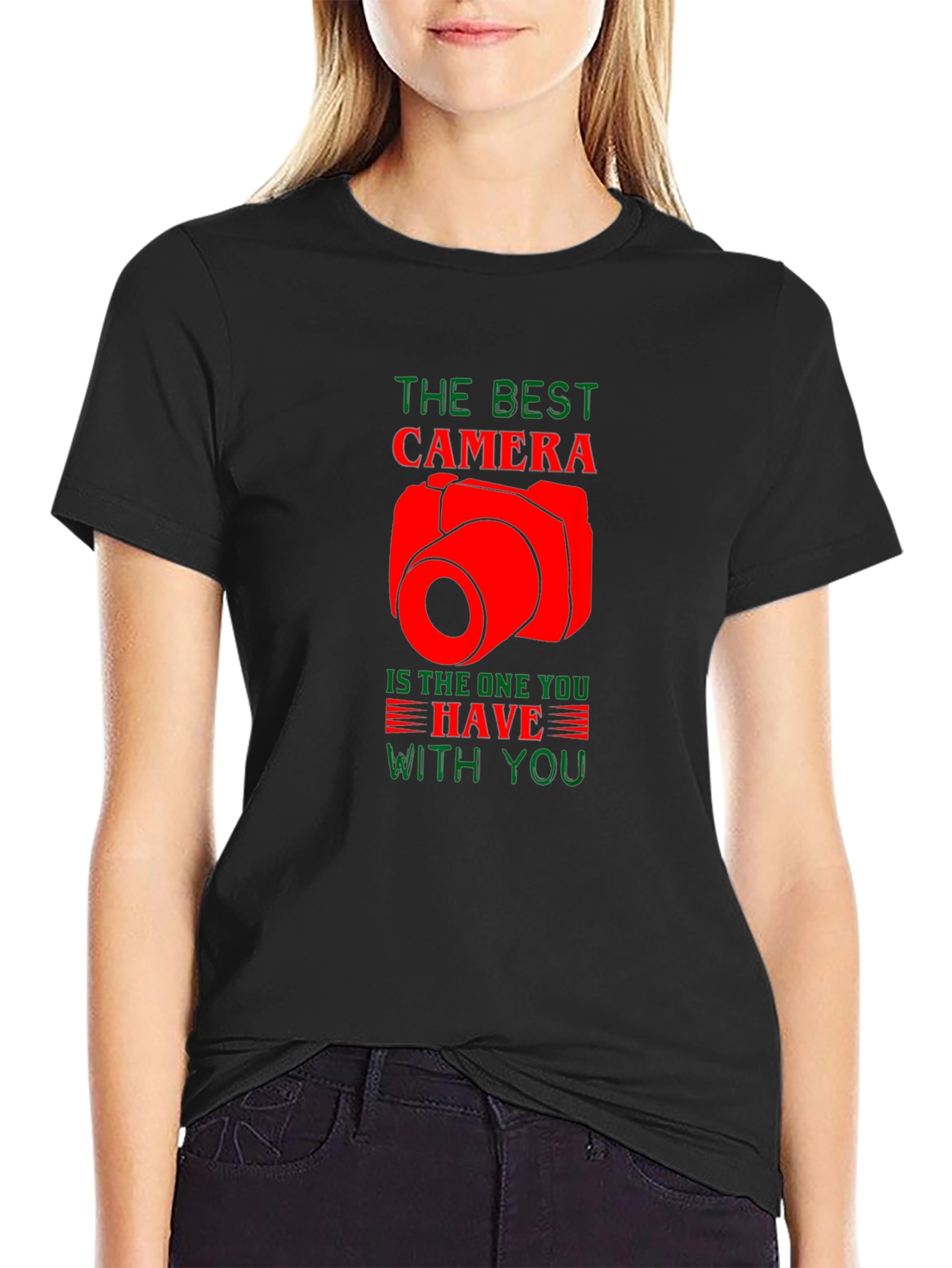 The Best Camera T-Shirt - Photography Inspired Tee