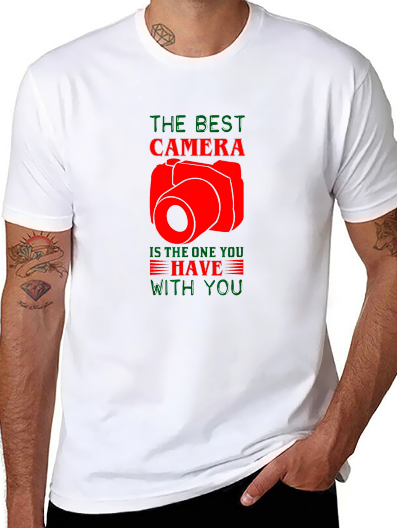 The Best Camera T-Shirt - Photography Inspired Tee