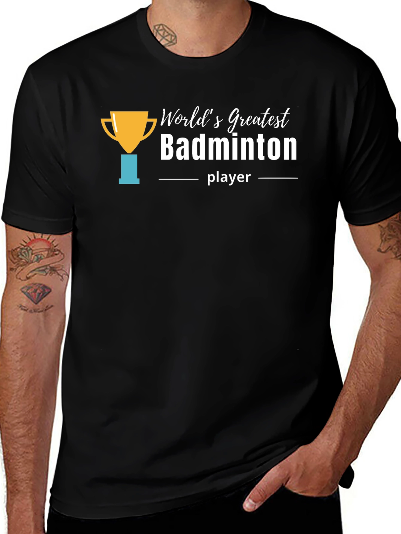 Worlds Greatest Badminton Player T-Shirt