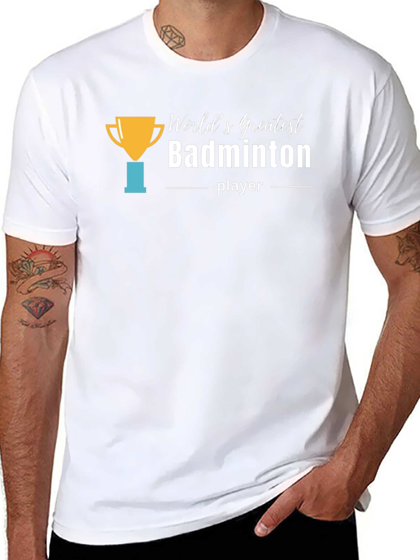 Worlds Greatest Badminton Player T-Shirt