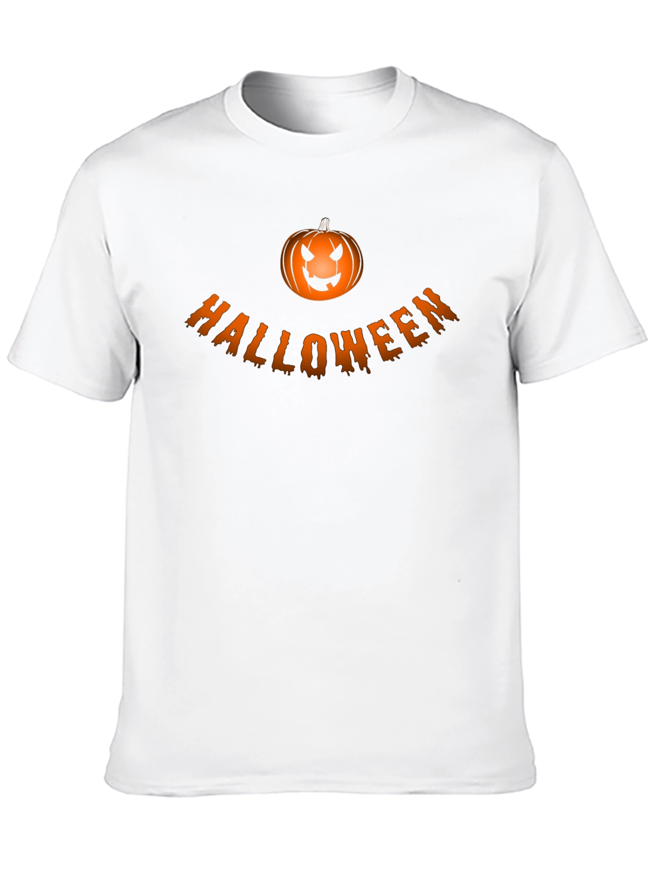 Halloween Pumpkin Graphic T-Shirt