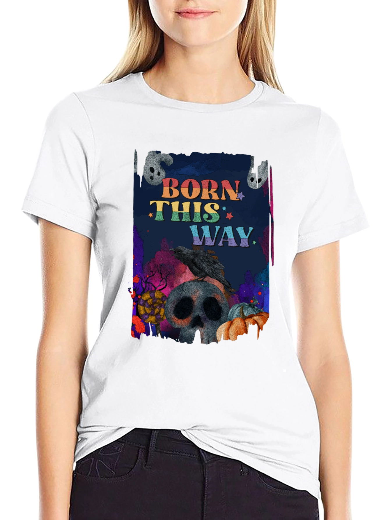 Born This Way Halloween T-Shirt