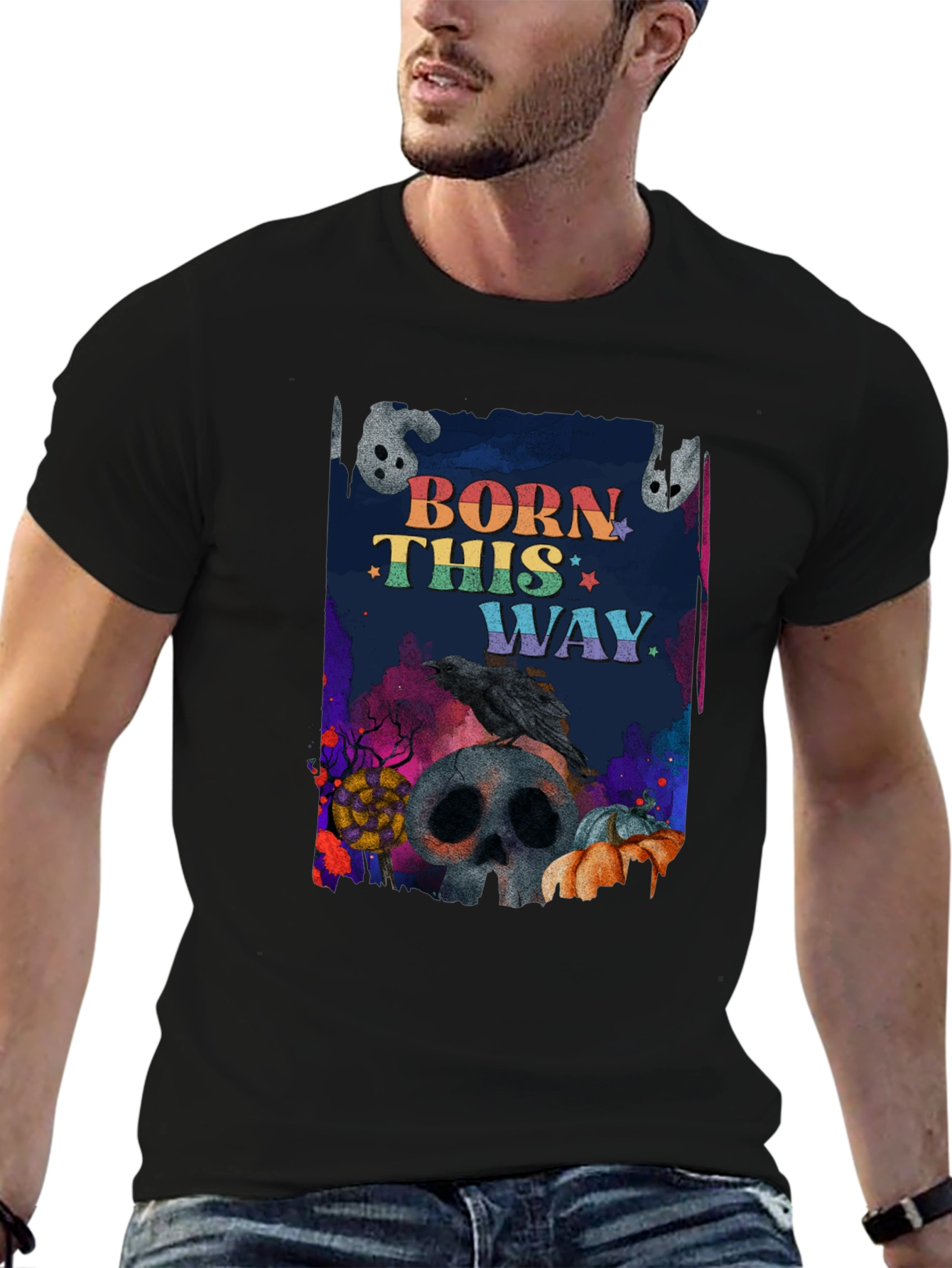 Born This Way Halloween T-Shirt