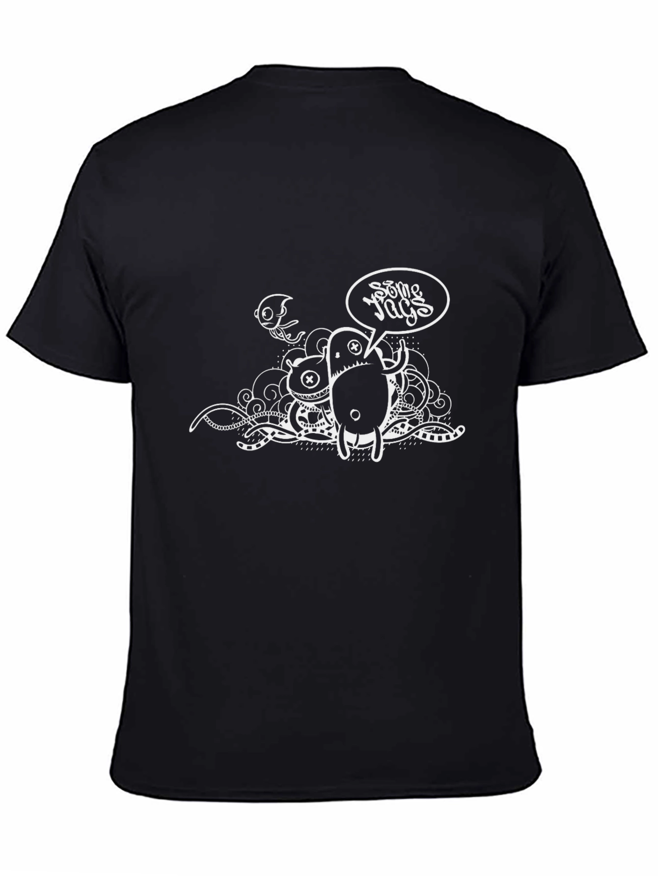 Black T-Shirt with Some Yays Graphic
