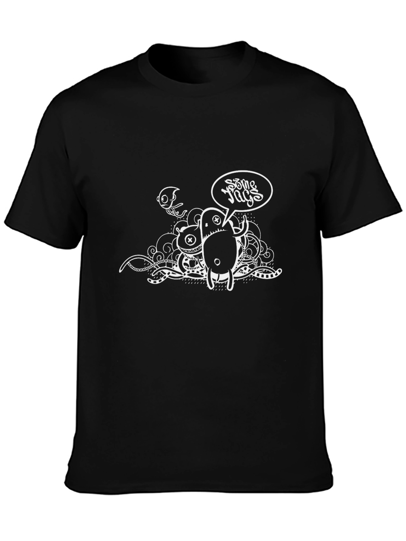 Black T-Shirt with Some Yays Graphic
