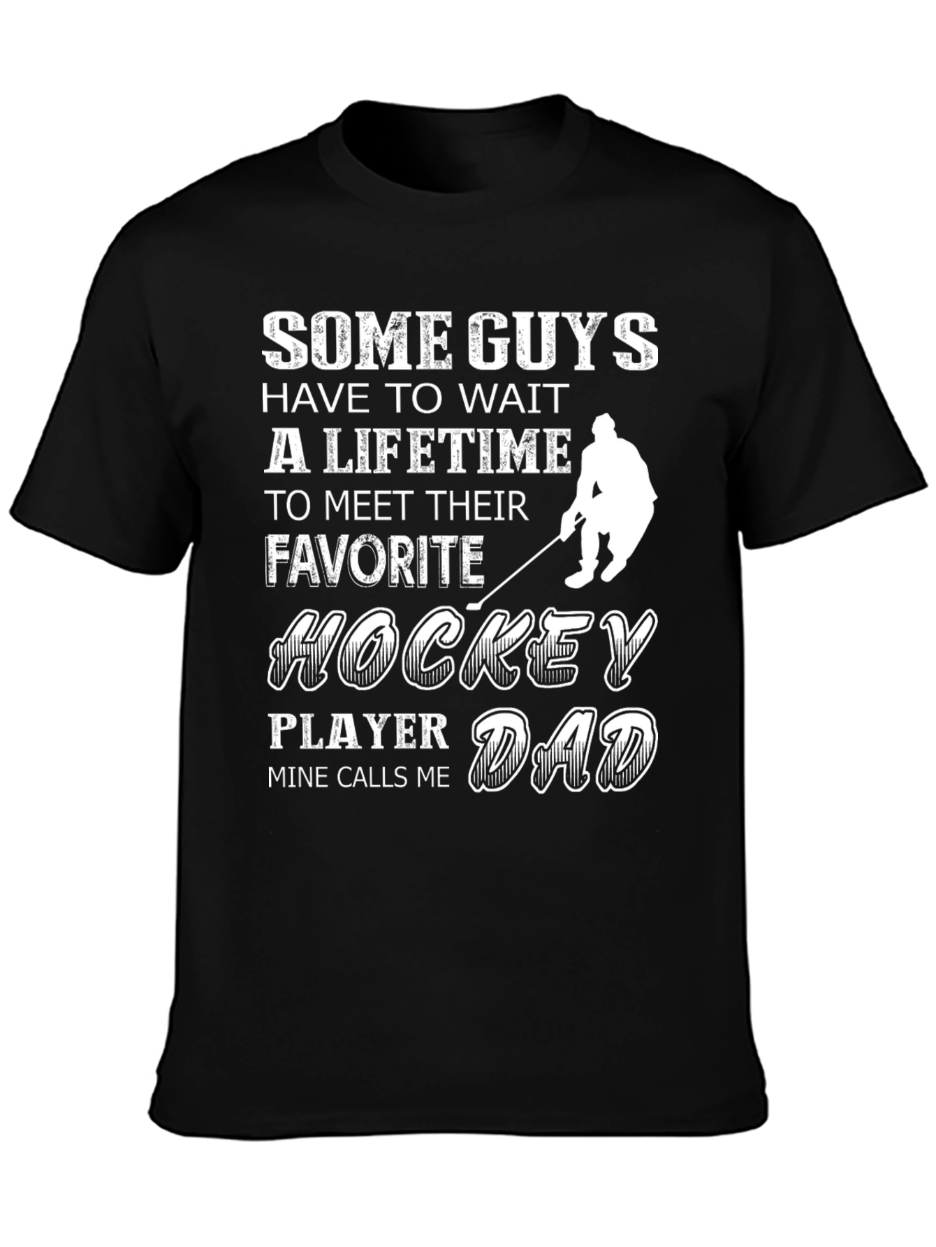Hockey Dad Graphic T-Shirt