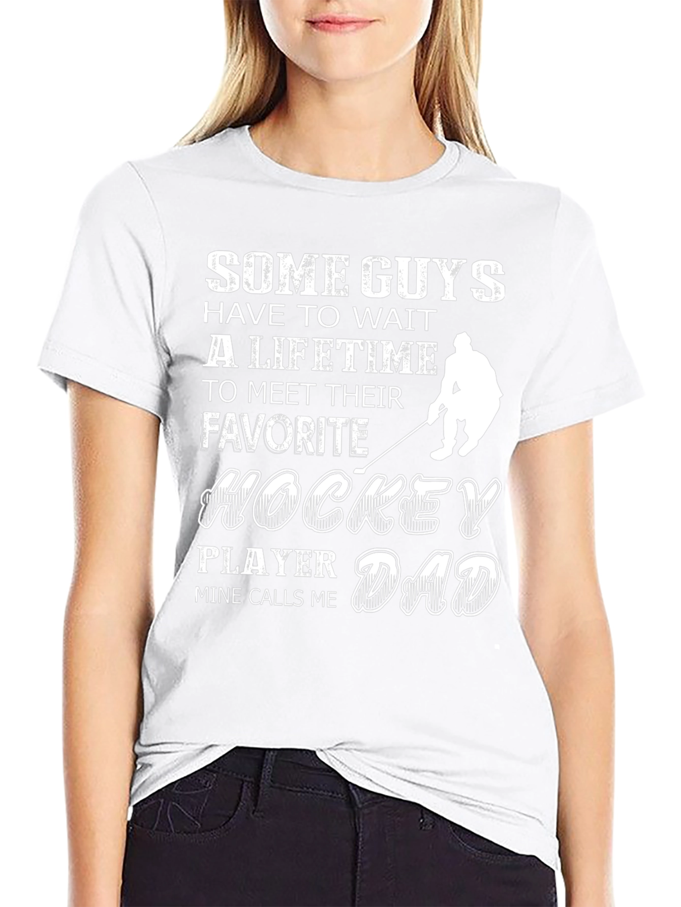 Hockey Dad Graphic T-Shirt