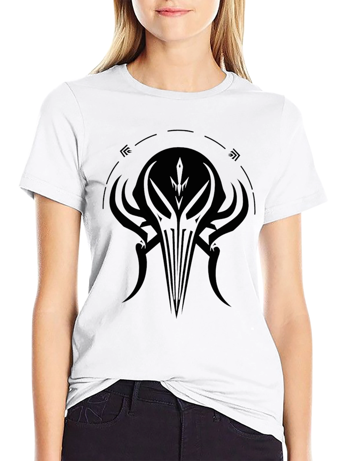 Graphic Tee - Dark Abstract Design
