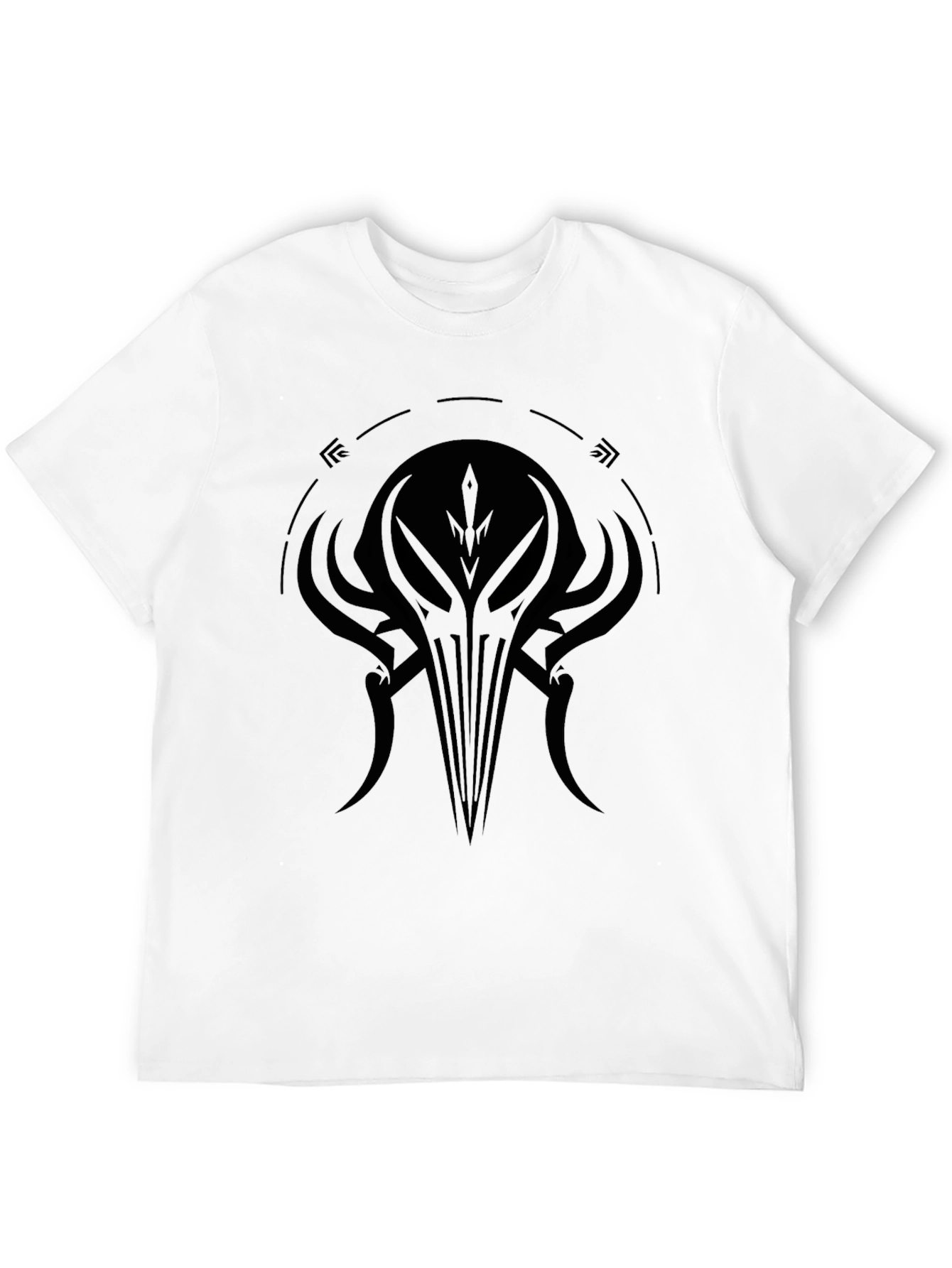 Graphic Tee - Dark Abstract Design