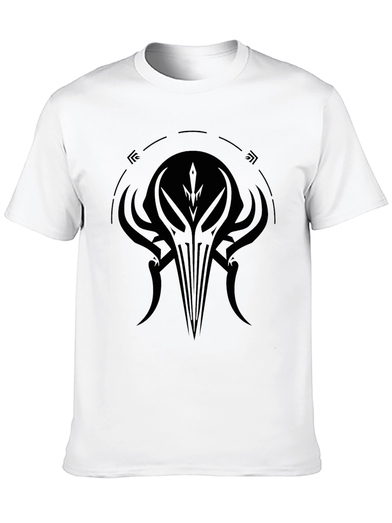 Graphic Tee - Dark Abstract Design