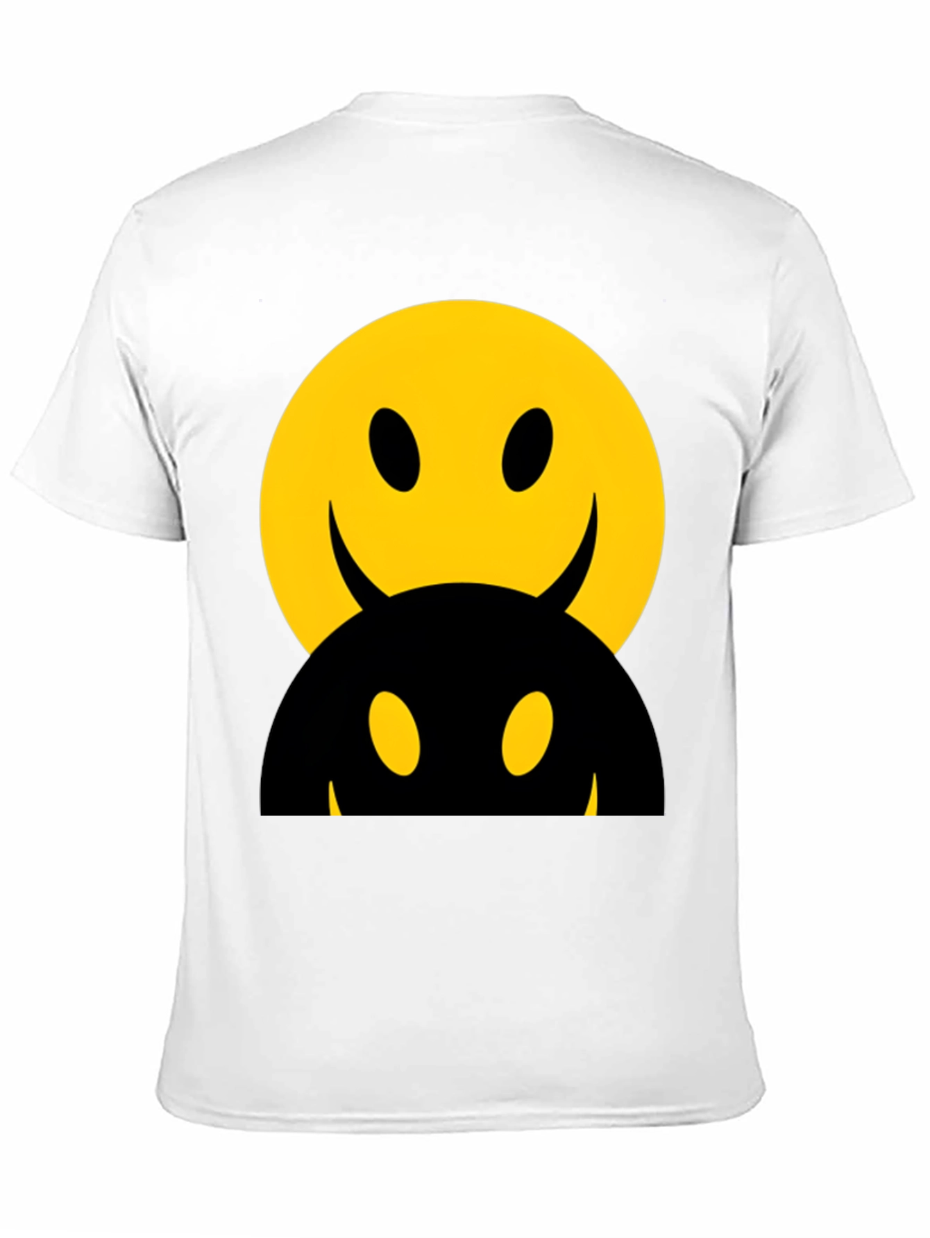 Smiley Face Devilish Graphic T-Shirt