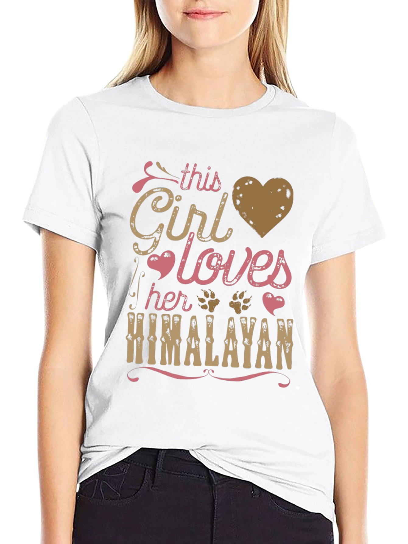 Girl Loves Himalayan T-Shirt