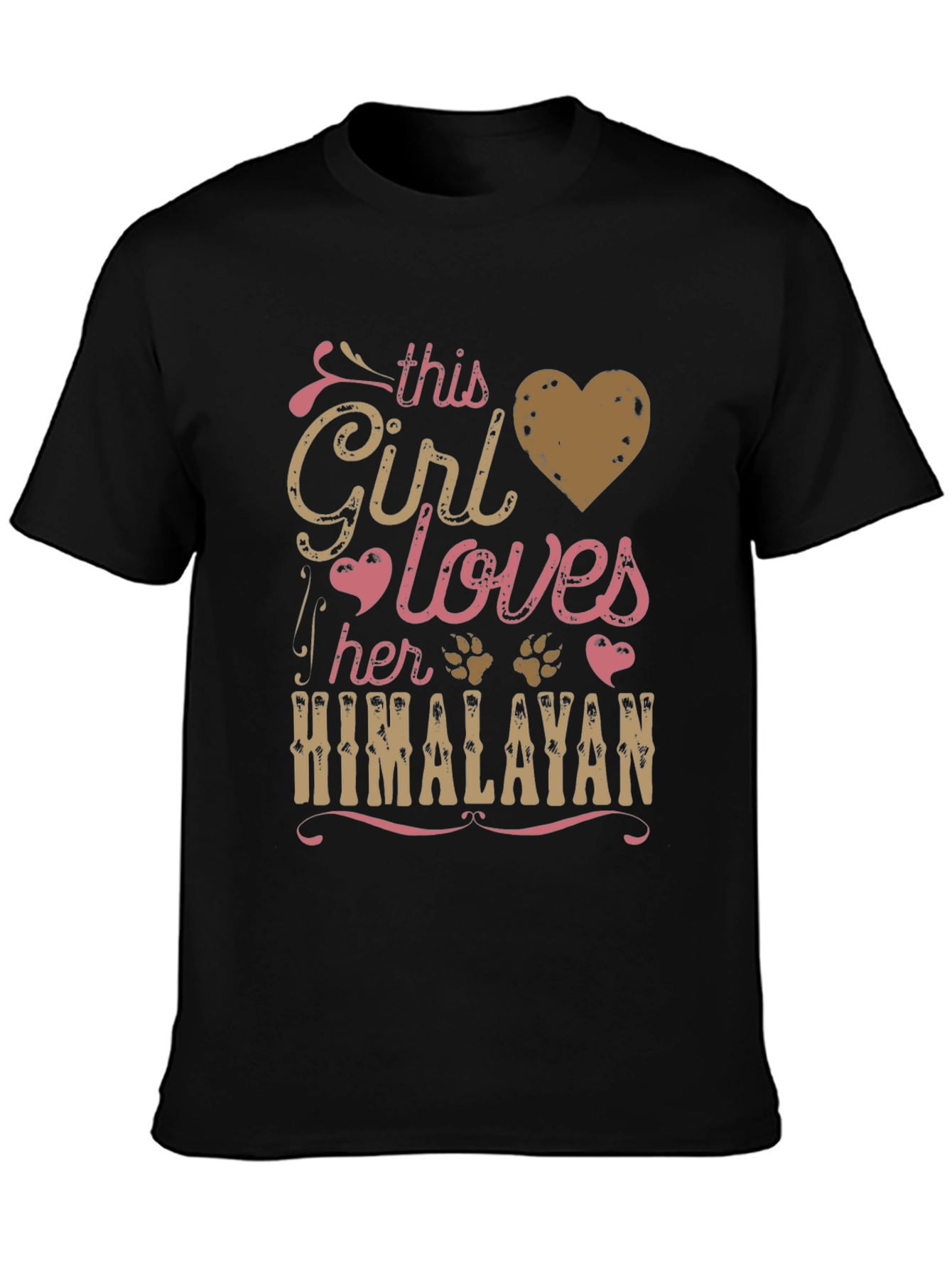 Girl Loves Himalayan T-Shirt