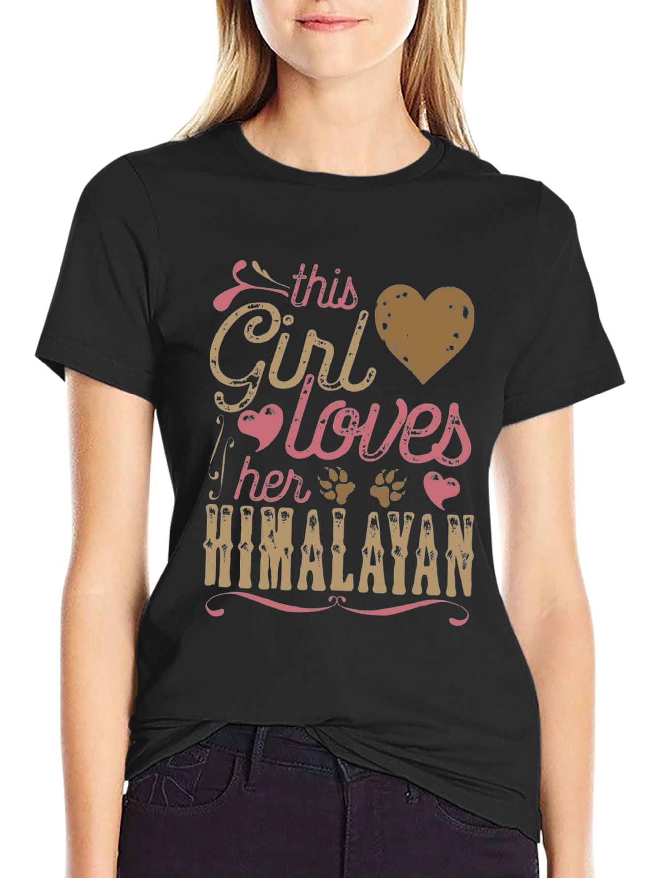 Girl Loves Himalayan T-Shirt