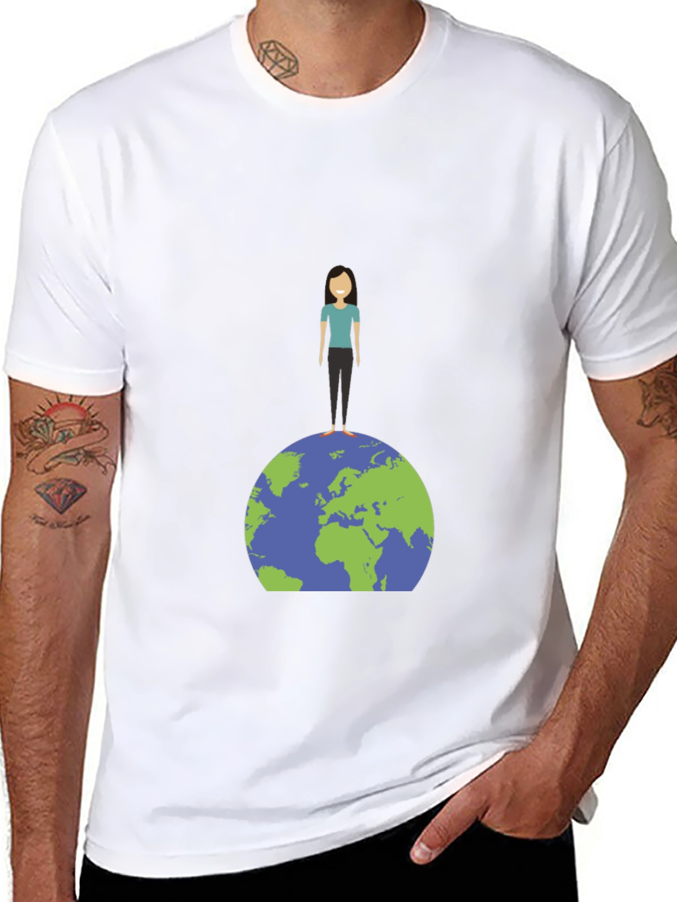 Earth Day Graphic Tee - Global Unity