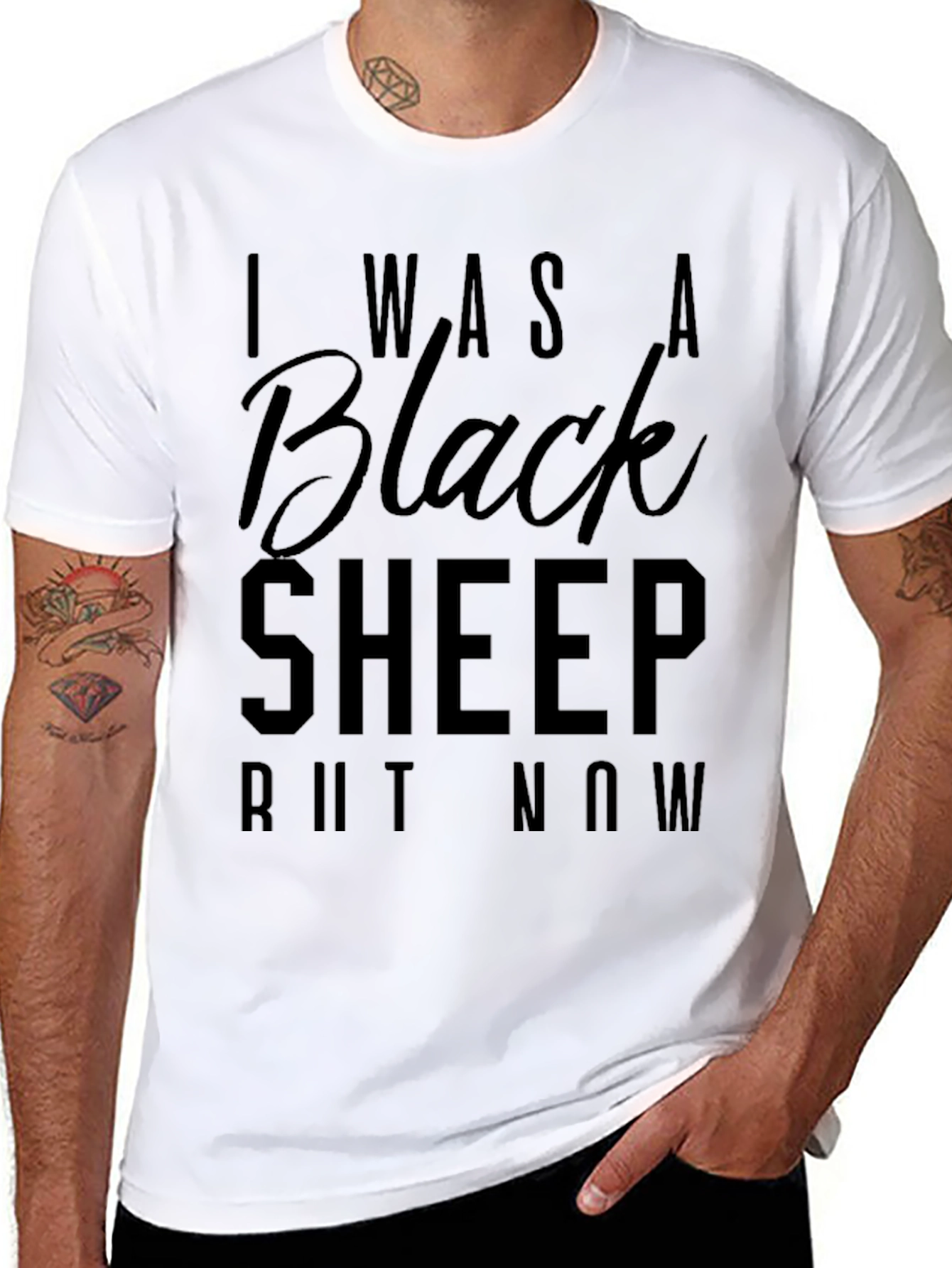 Black Sheep Mens Graphic Tee