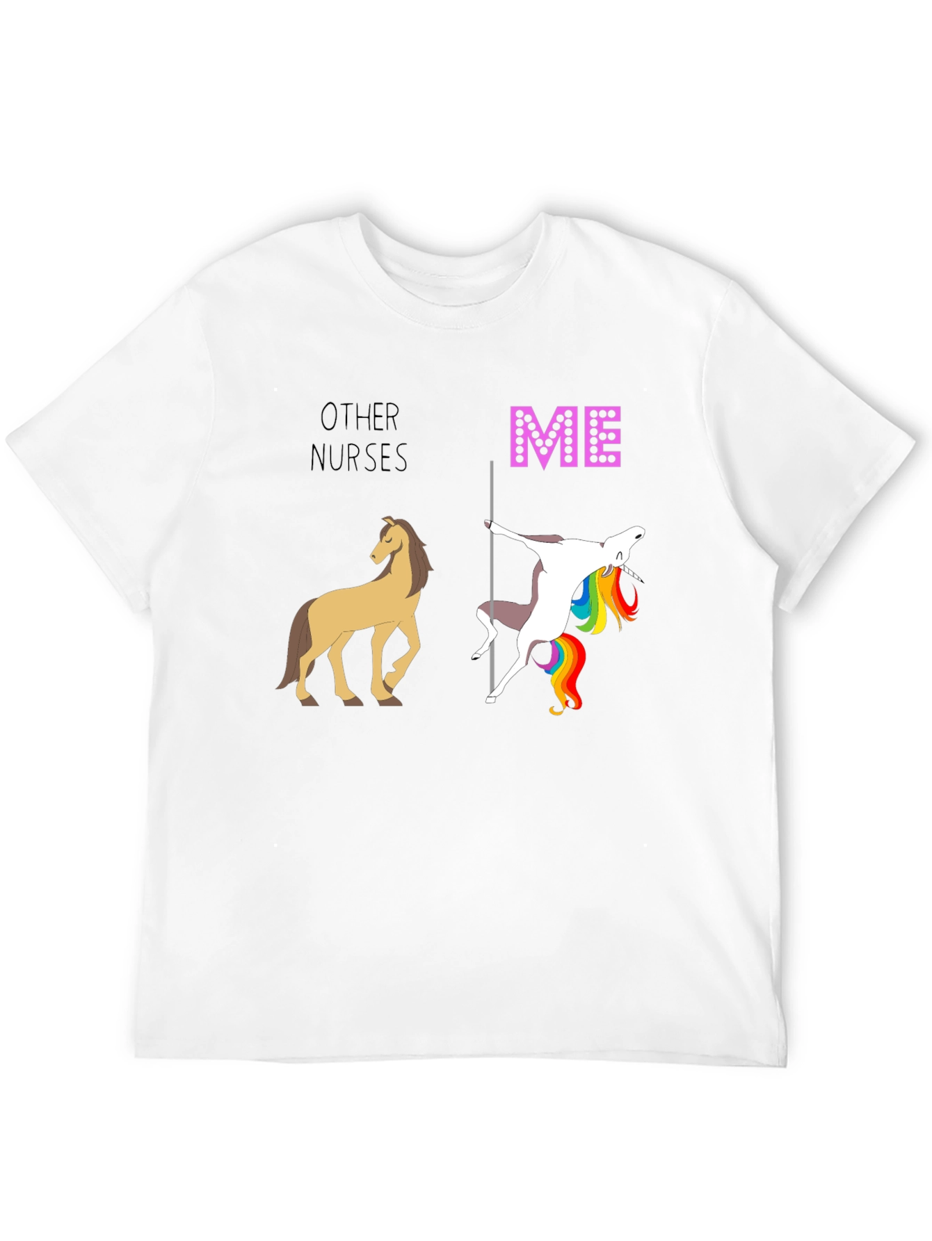 Funny Other Nurses vs Me Graphic T-Shirt