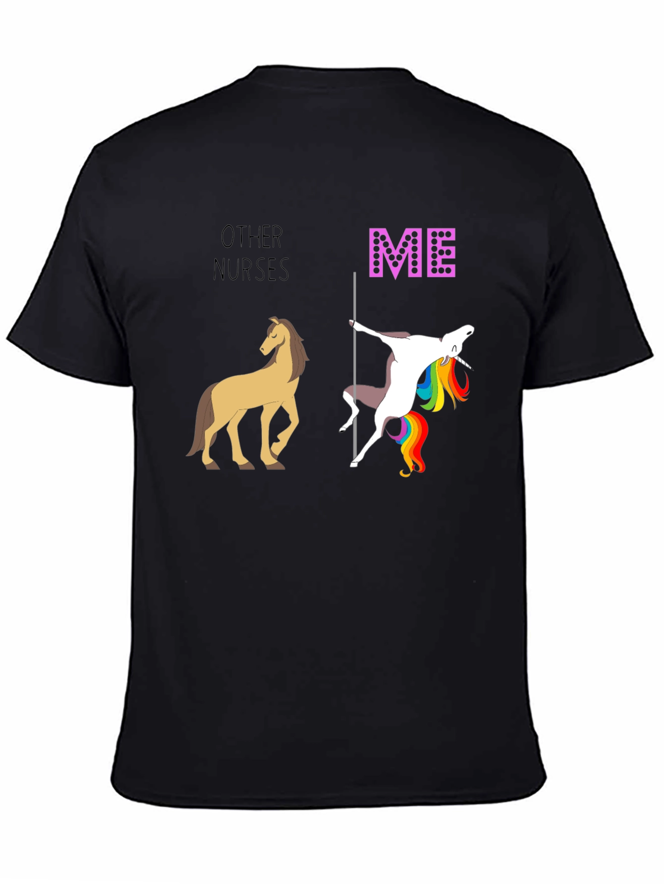 Funny Other Nurses vs Me Graphic T-Shirt