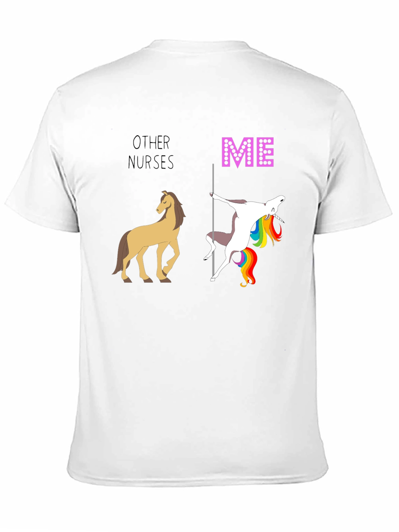 Funny Other Nurses vs Me Graphic T-Shirt