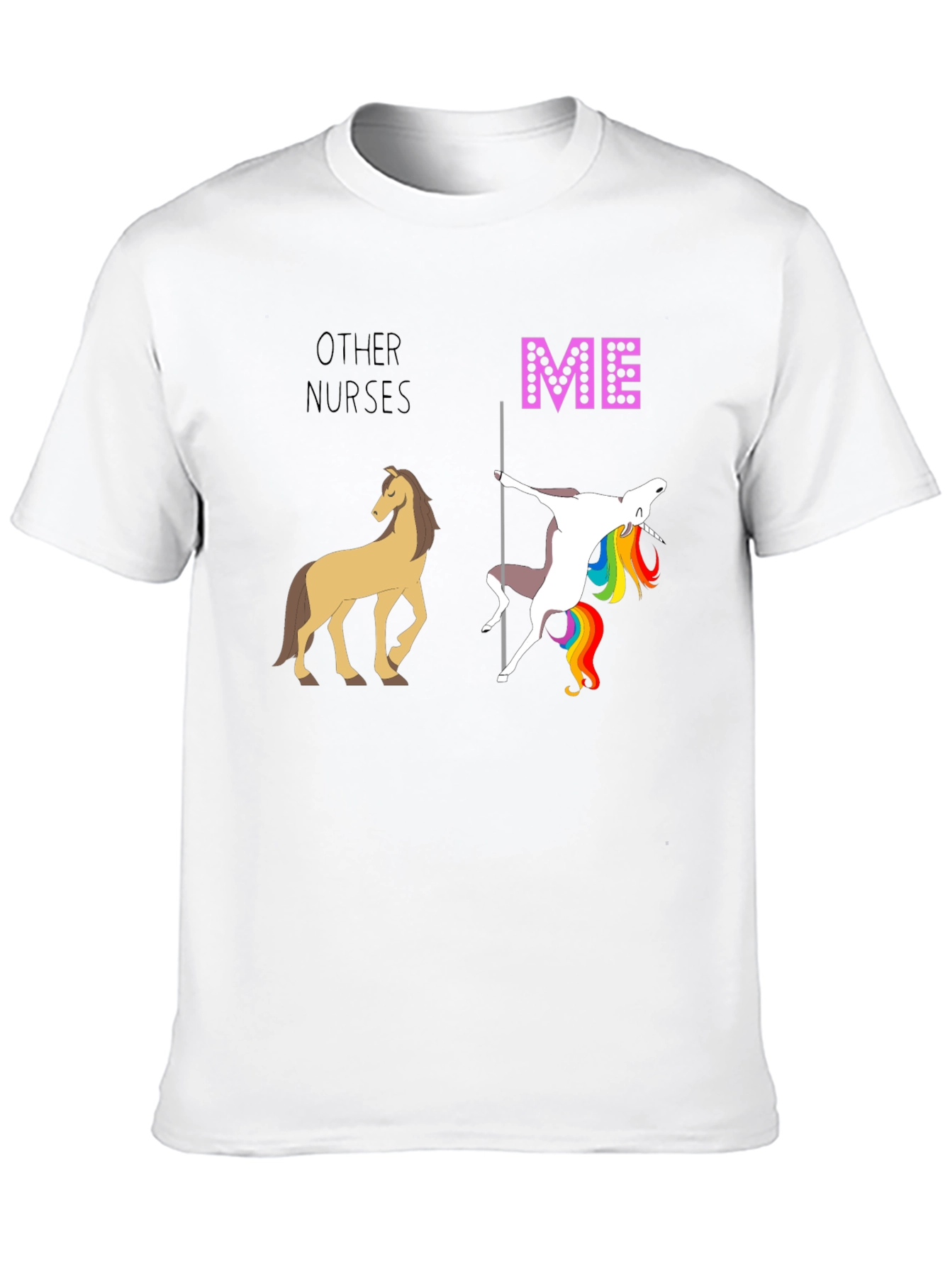 Funny Other Nurses vs Me Graphic T-Shirt