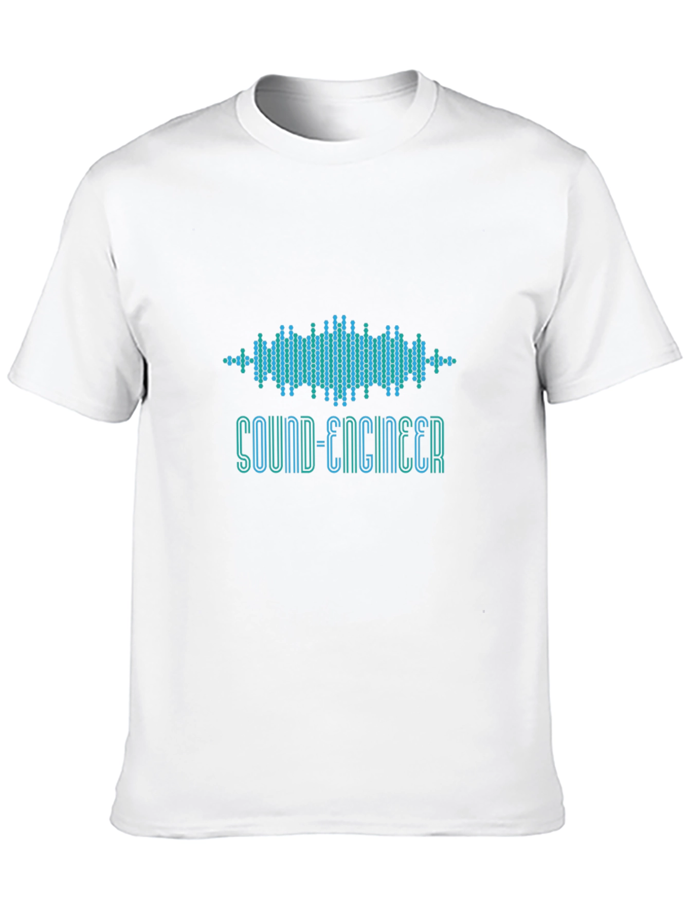 Sound Engineer Graphic T-Shirt - Black