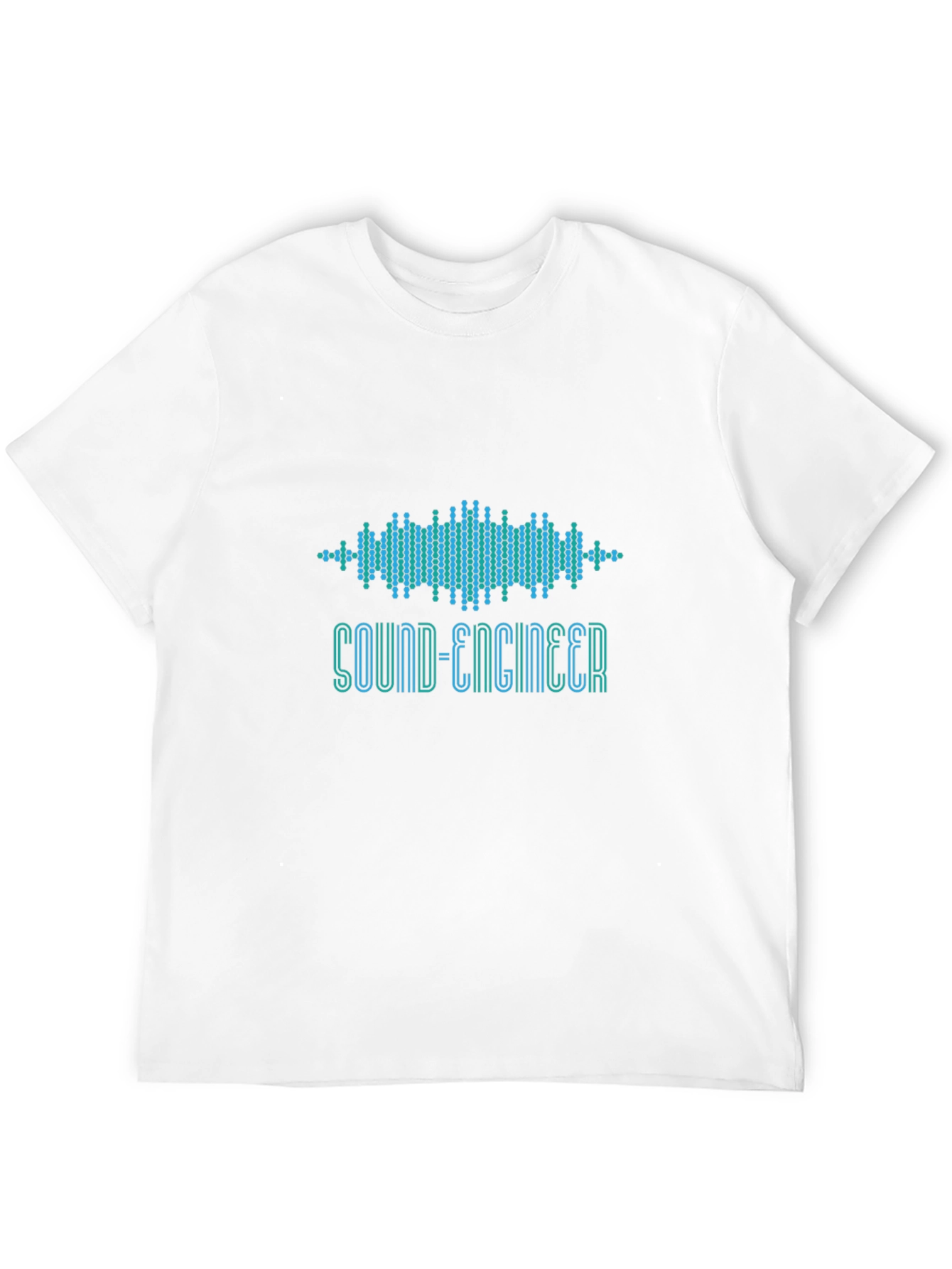 Sound Engineer Graphic T-Shirt - Black