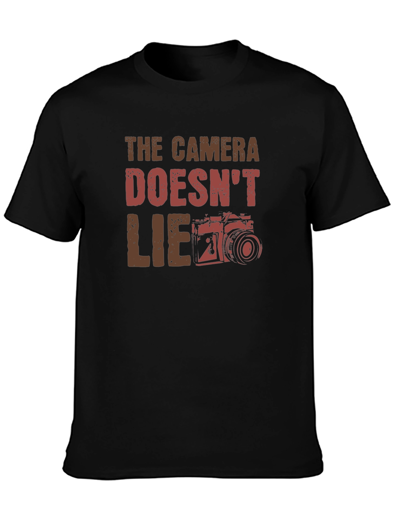 Camera Doesnt Lie Graphic T-Shirt