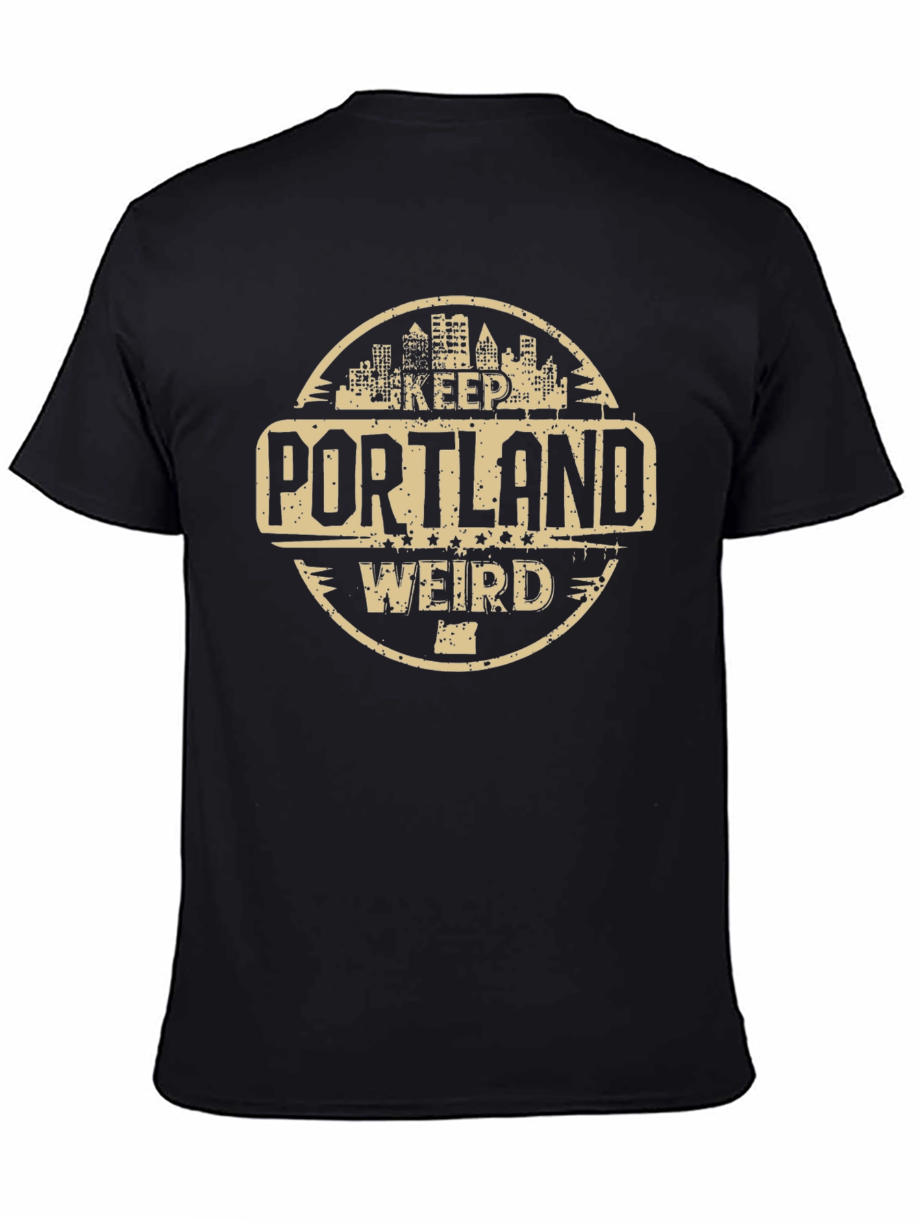 Keep Portland Weird Black T-Shirt