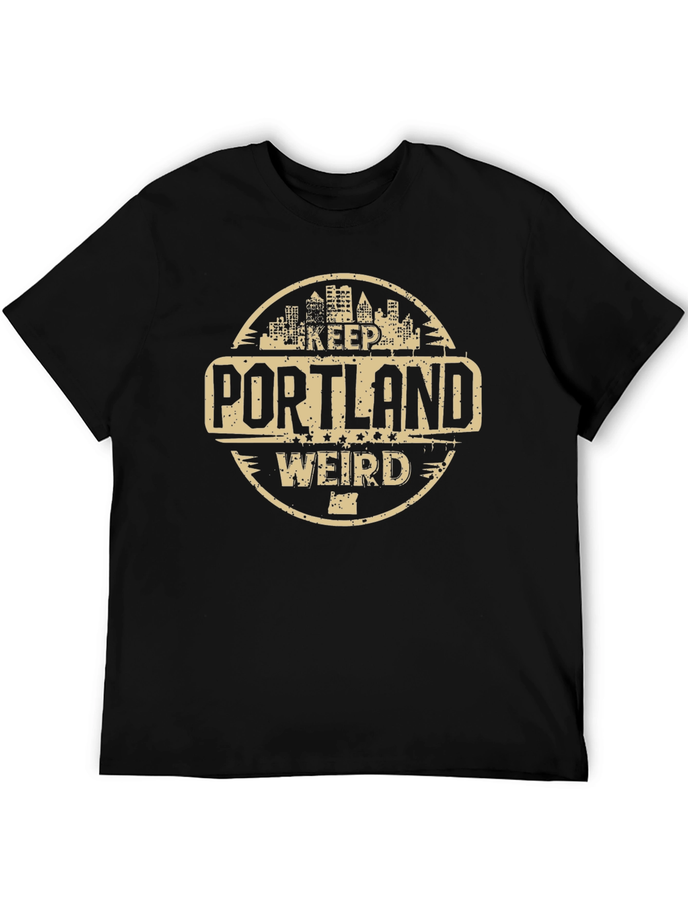 Keep Portland Weird Black T-Shirt