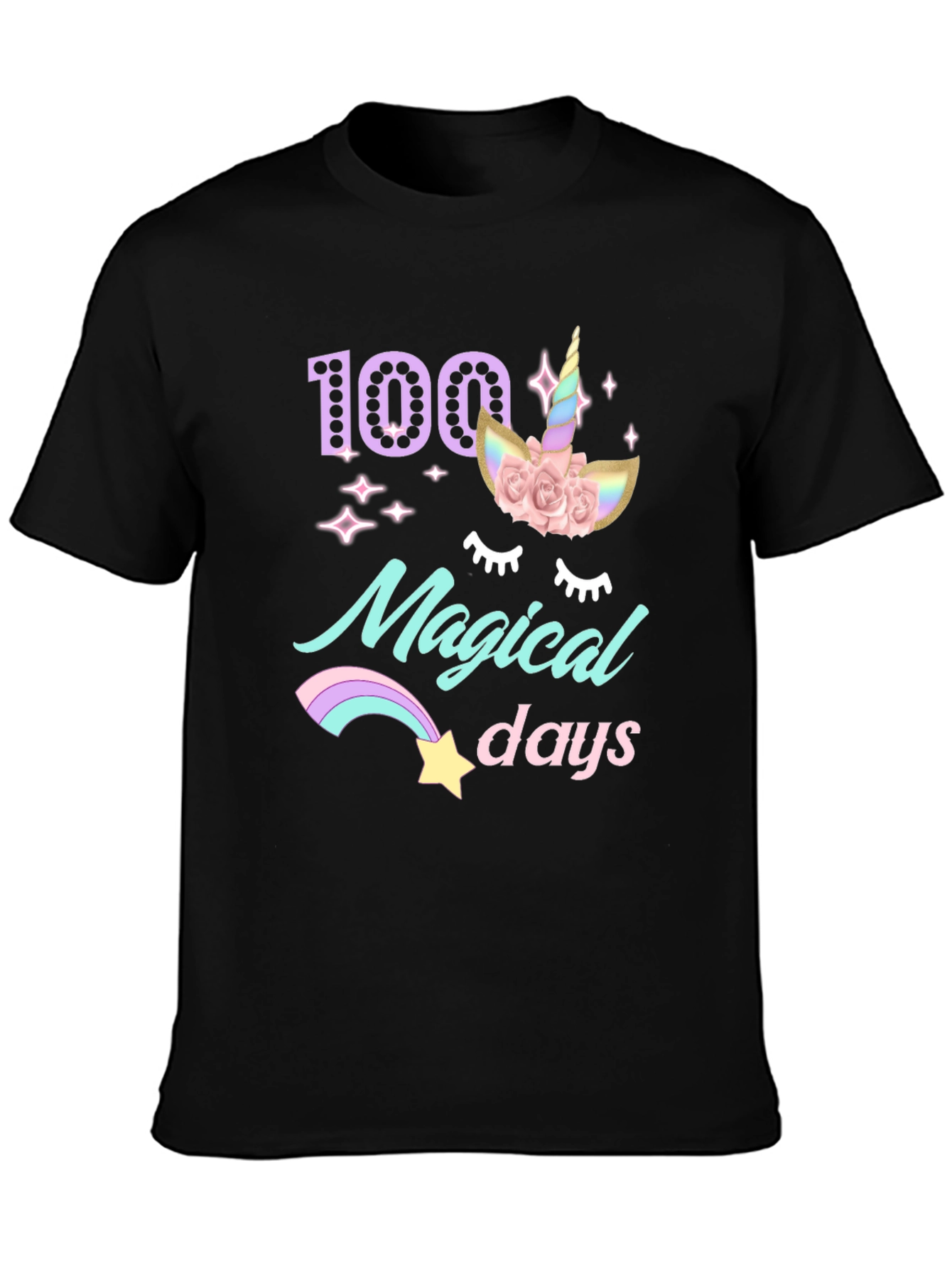 100 Magical Days T-Shirt Unicorn