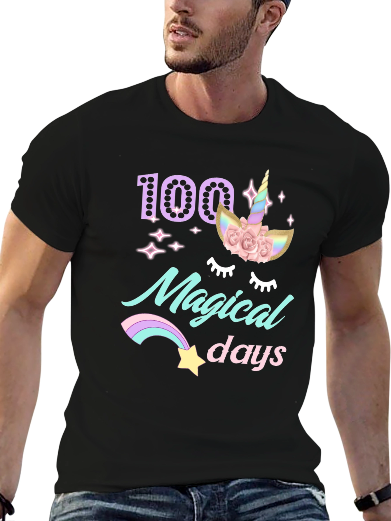 100 Magical Days T-Shirt Unicorn