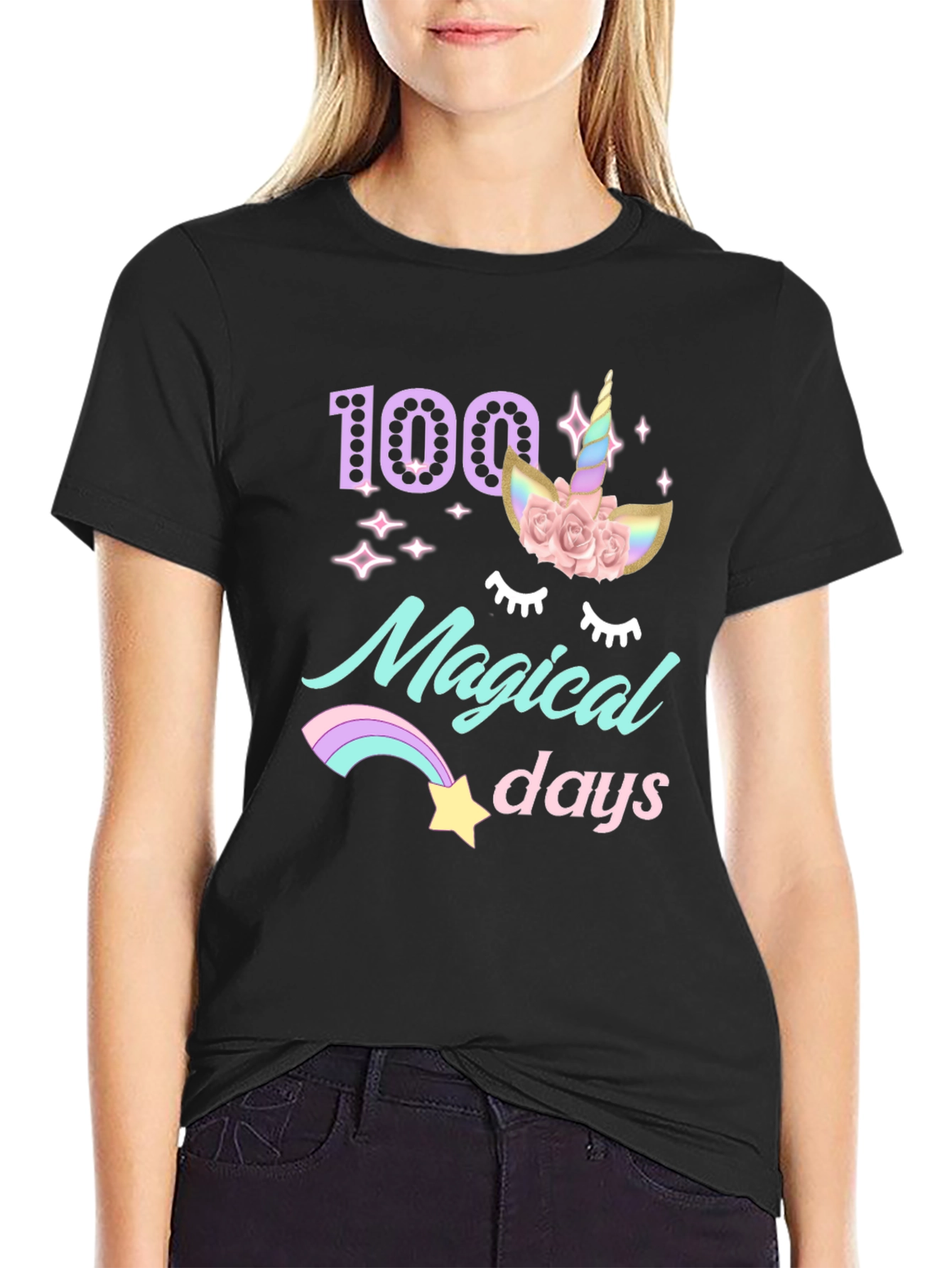 100 Magical Days T-Shirt Unicorn